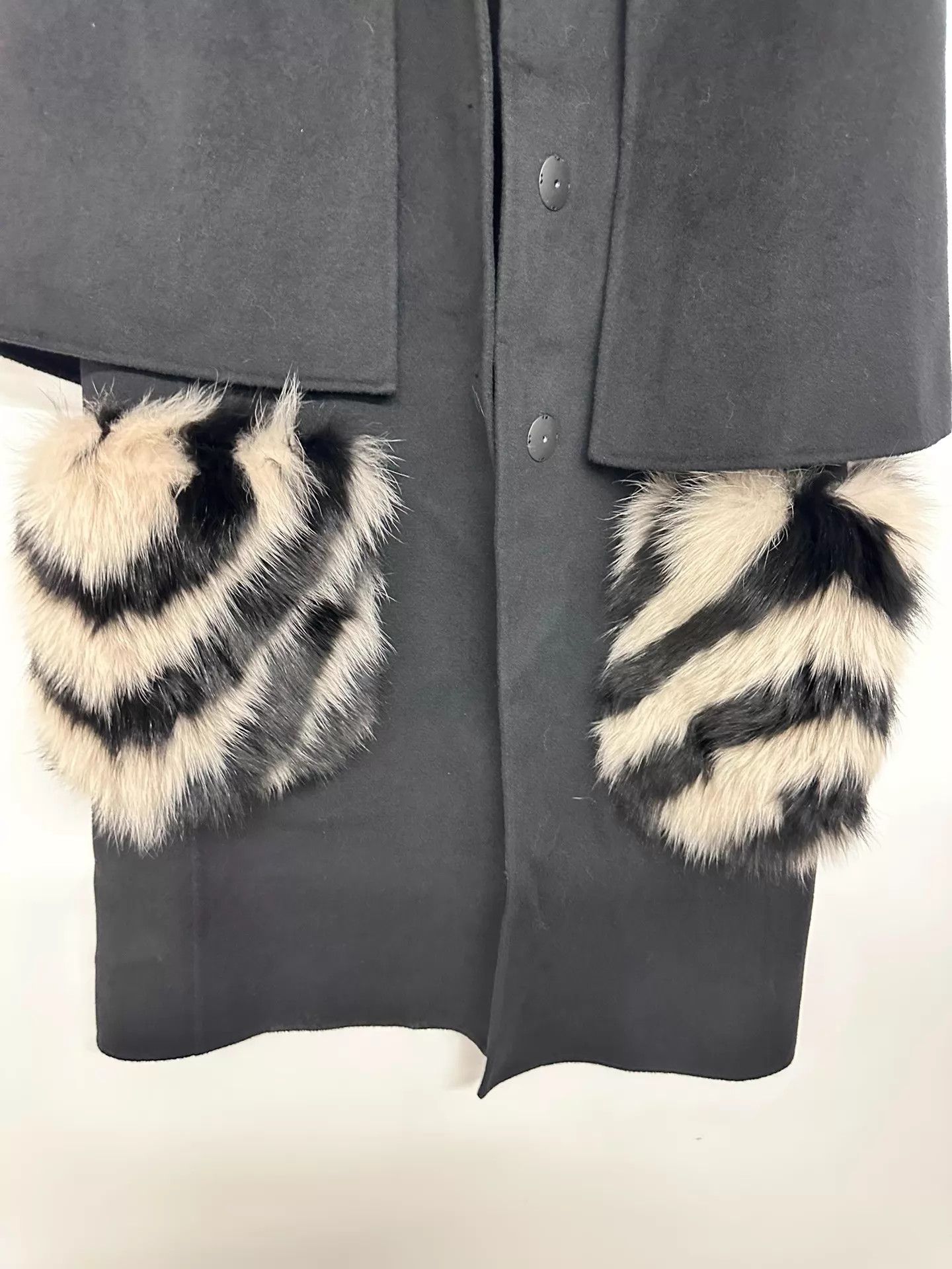 Fendi Fendi 40 Cloak Coat Size S / US 4 / IT 40 - 5 Thumbnail