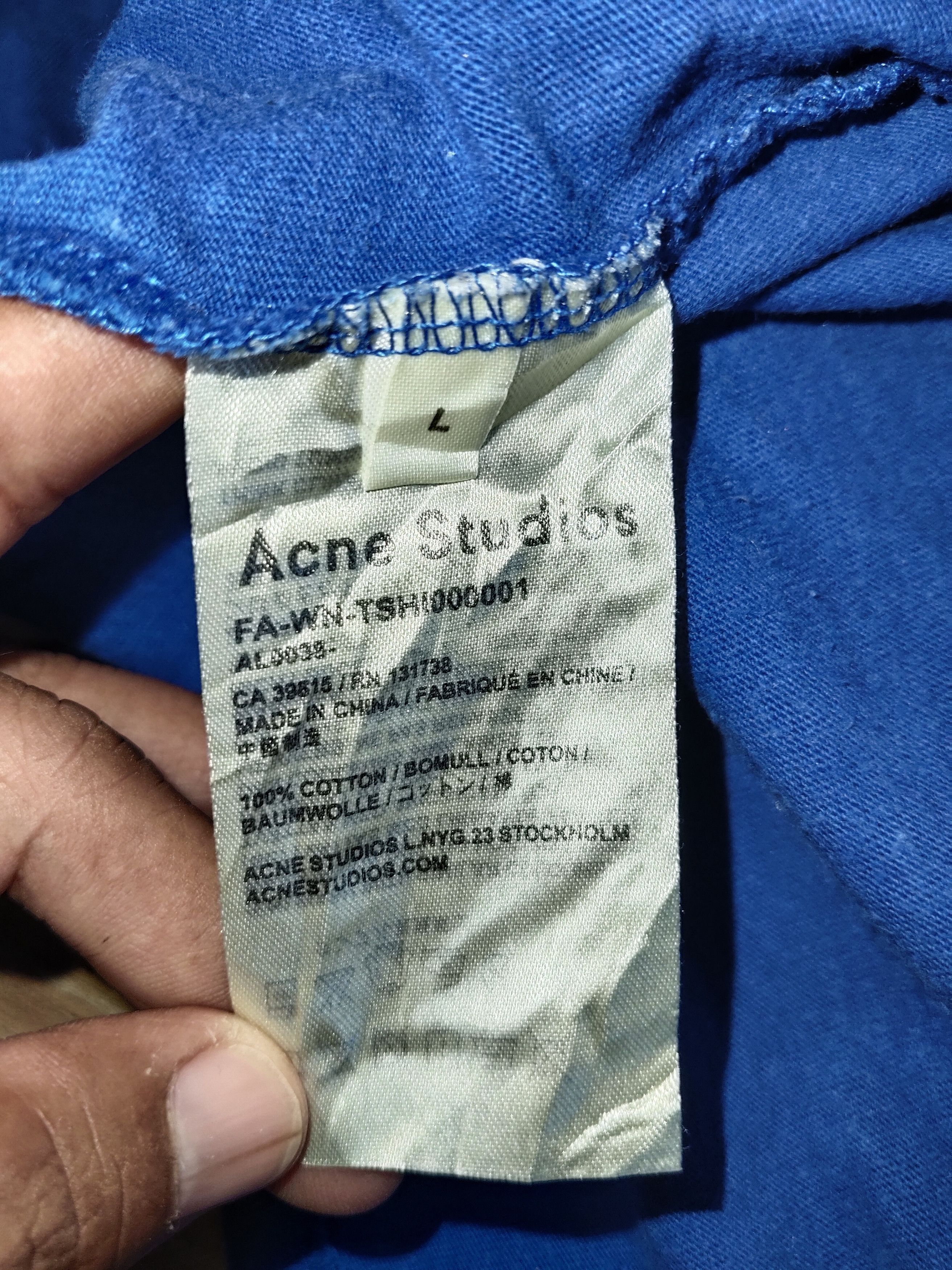 Acne Studios ACNE STUDIOS Long Sleeve Size L / US 10 / IT 46 - 7 Thumbnail