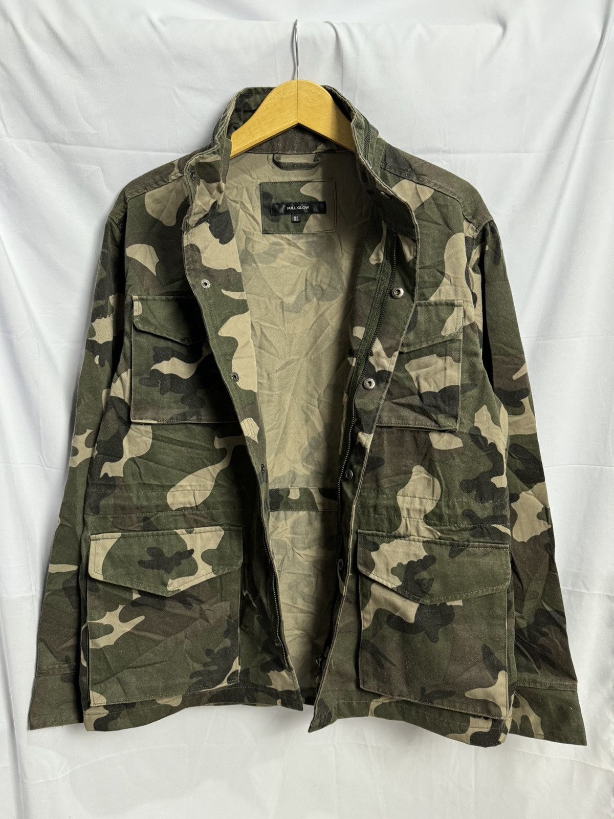 If Six Was Nine × Japanese Brand JAPANESE MULTI POCKET CAMO FULL GLOW JACKET Size US L / EU 52-54 / 3 - 2 Thumbnail