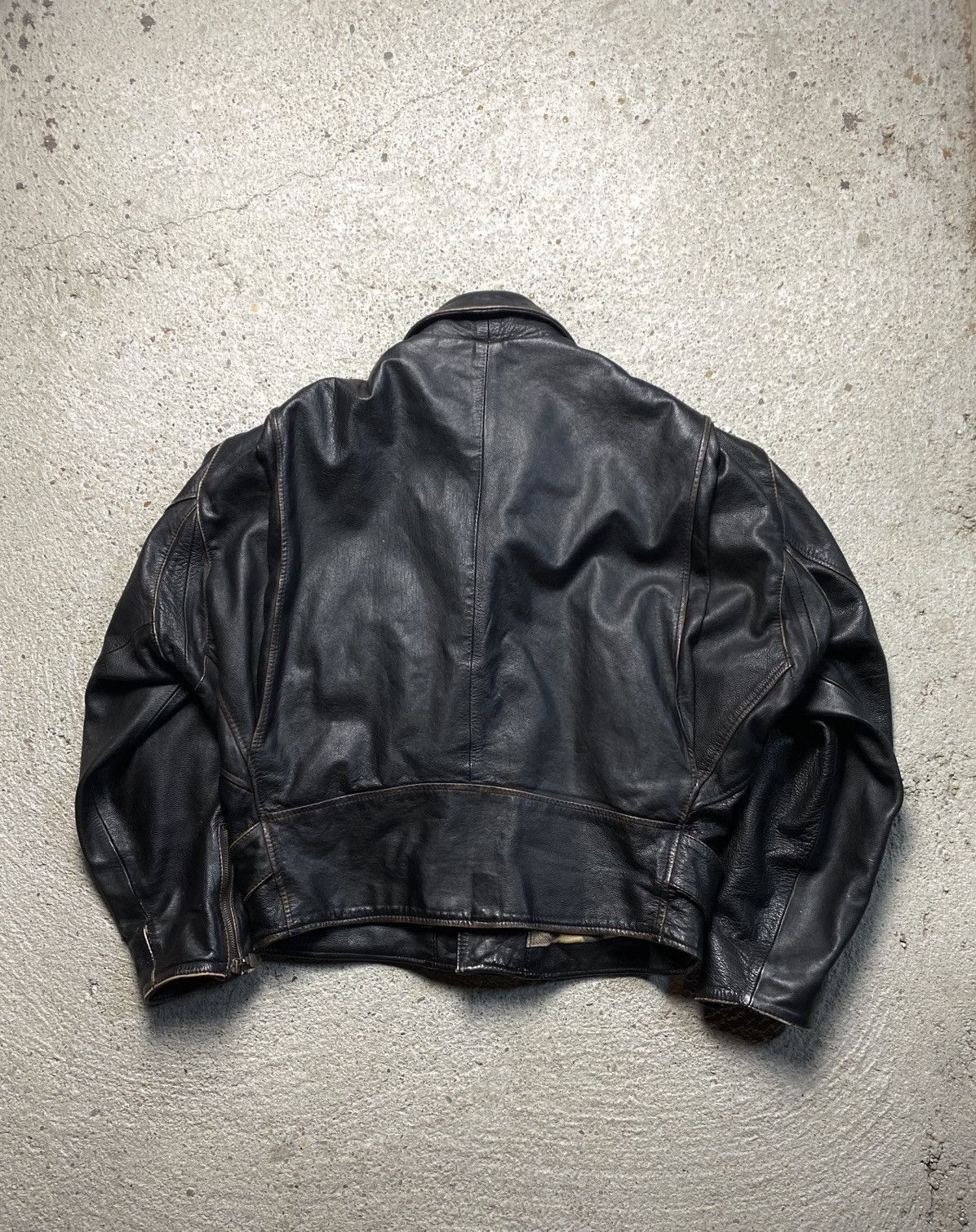 Other Leather jacket bomber avant garde archive rock n blue black Size US M / EU 48-50 / 2 - 6 Thumbnail