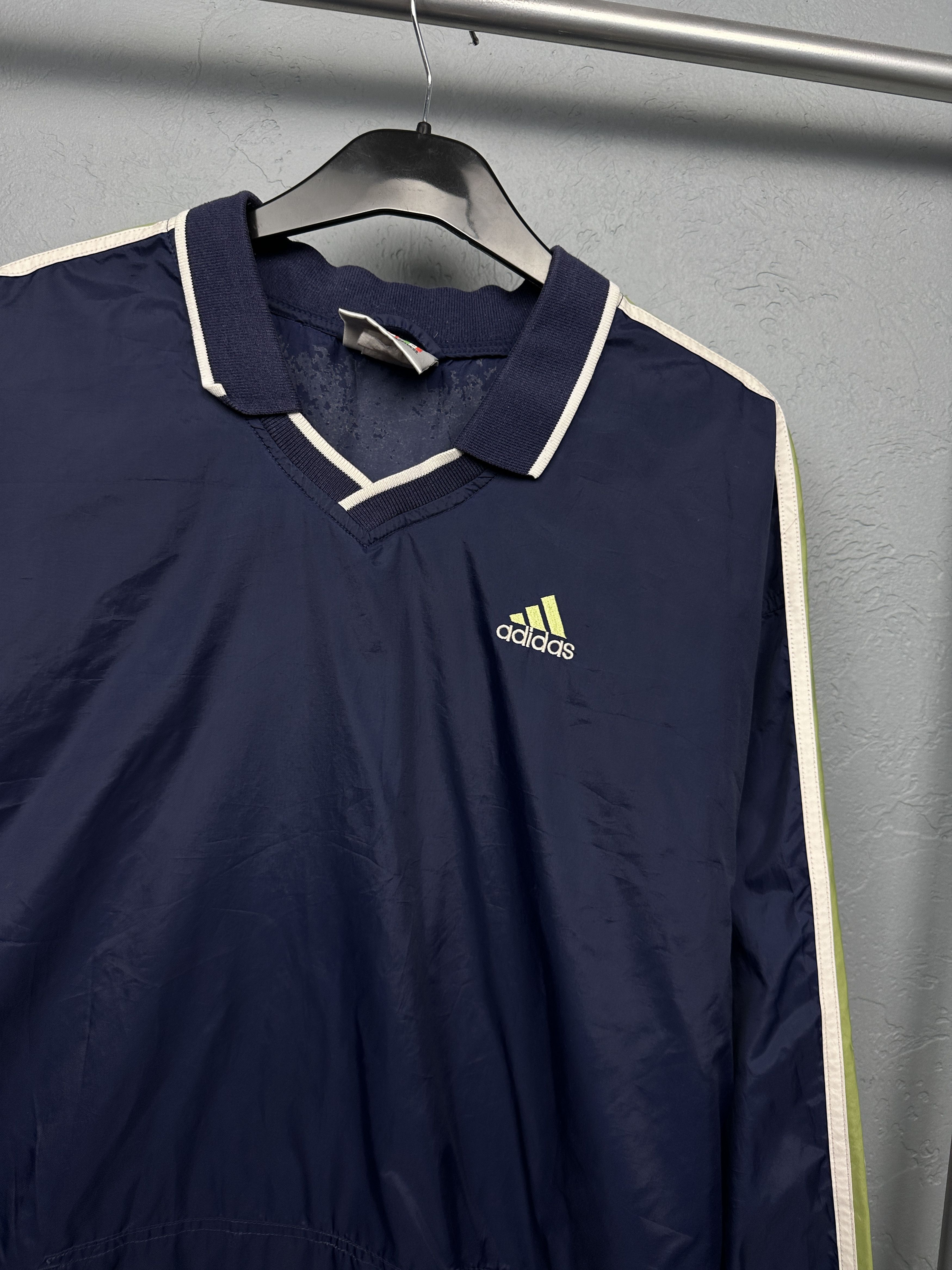 Adidas × Vintage Adidas 90s Vintage Mens Nylon Jacket Size US XL / EU 56 / 4 - 4 Thumbnail