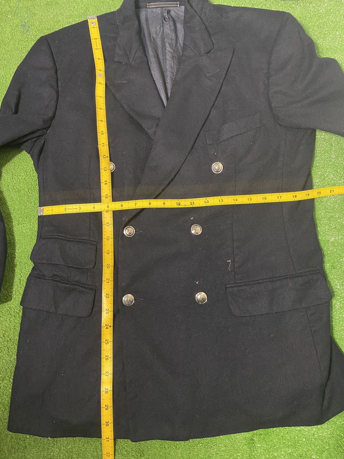 Gucci VINTAGE GUCCI WOOL BLAZER JACKET Size 50S - 5 Thumbnail