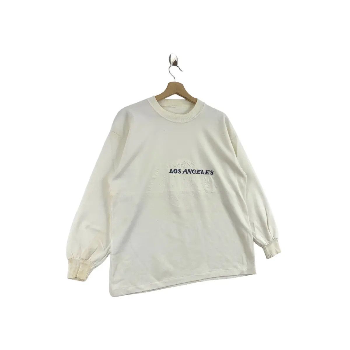 NBA Vintage LOS ANGELES LA LAKERS Basketball NBA Sweatshirt Size XL / US 12-14 / IT 48-50 - 5 Thumbnail
