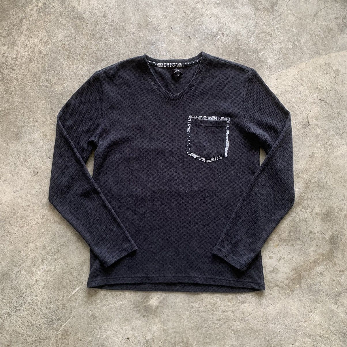 semanticdesign Semanticdesign v collar parsley pocket tee Size US L / EU 52-54 / 3 - 1 Thumbnail