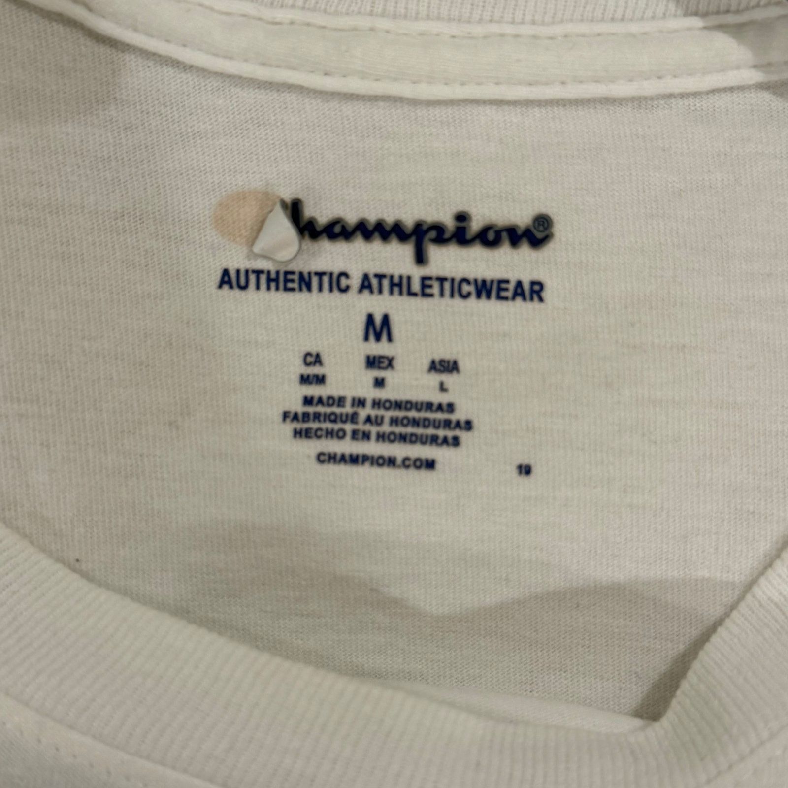 Champion Champion Red White and Blue Logo Tee Size US M / EU 48-50 / 2 - 2 Thumbnail