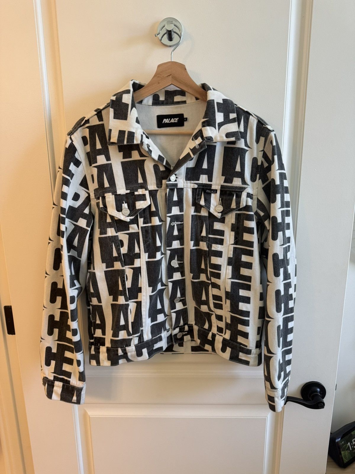 Palace Palace Repeater Denim Jacket Size US S / EU 44-46 / 1 - 1 Thumbnail