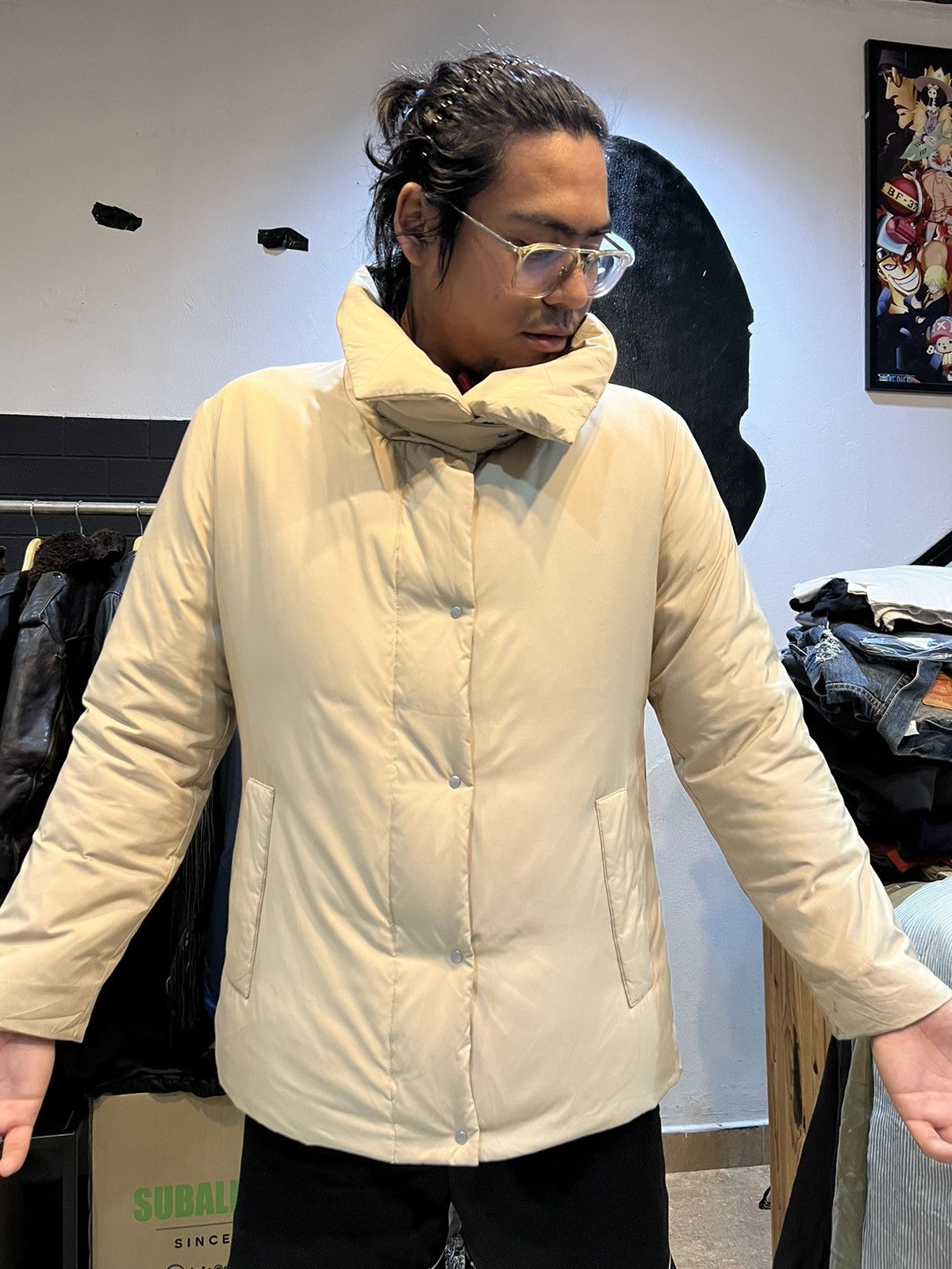 Issey Miyake × Pleats Please Issey Miyake Rare💥 1990 Pleats Please Issey Miyake Puffer Jacket Size US L / EU 52-54 / 3 - 12 Thumbnail