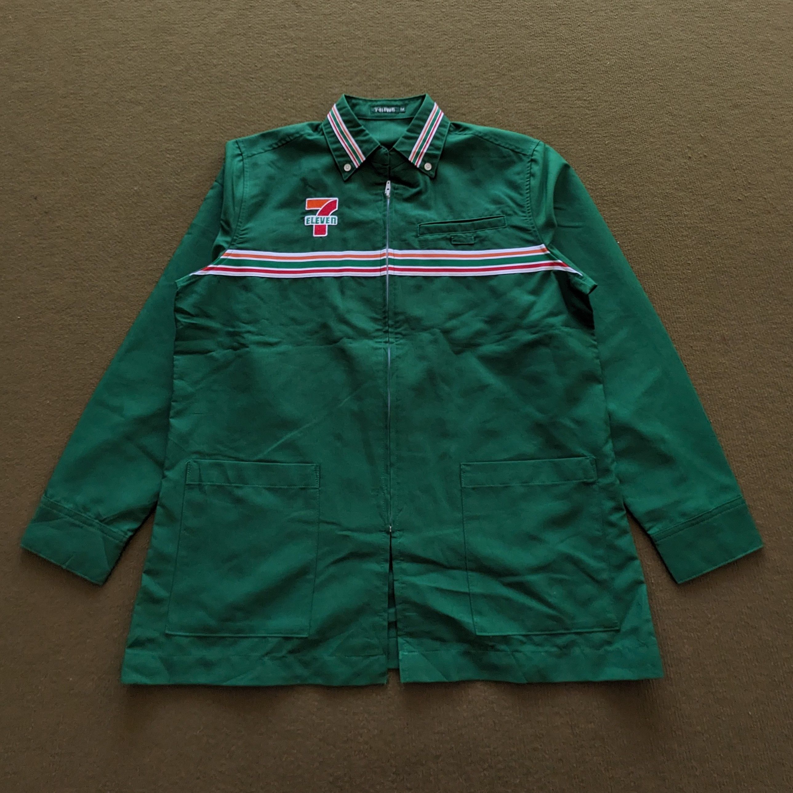 Other Vintage 7 ELEVEN Uniform Workers Jacket Size US M / EU 48-50 / 2 - 1 Thumbnail