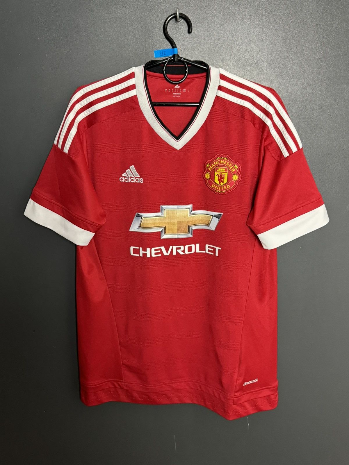 Adidas Manchester United 15/16 Home Football Jersey T-Shirt Size US M / EU 48-50 / 2 - 1 Thumbnail