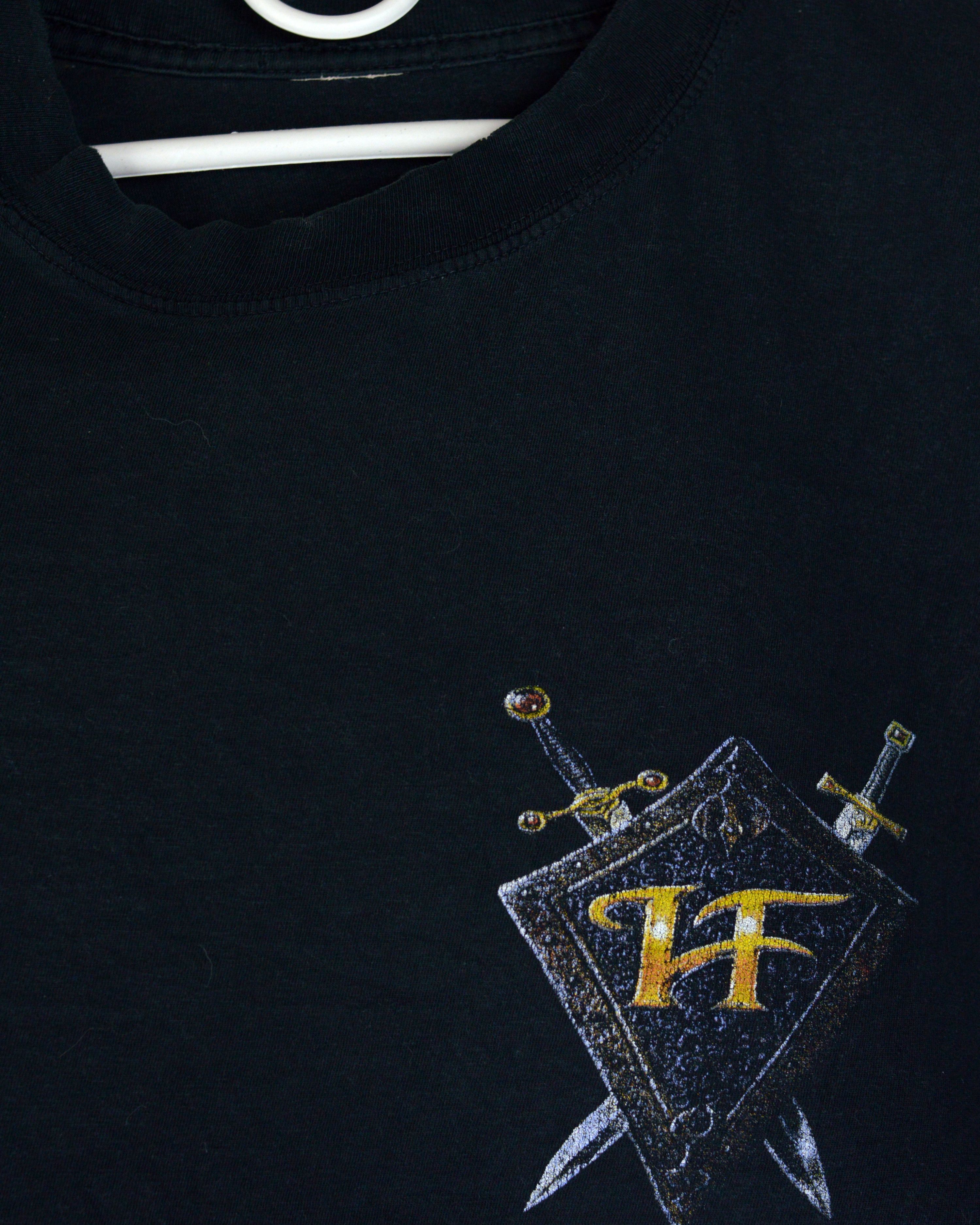 Vintage Vintage Hammerfall Templar World Crusade 1998 tour t shirt Size US XL / EU 56 / 4 - 4 Thumbnail