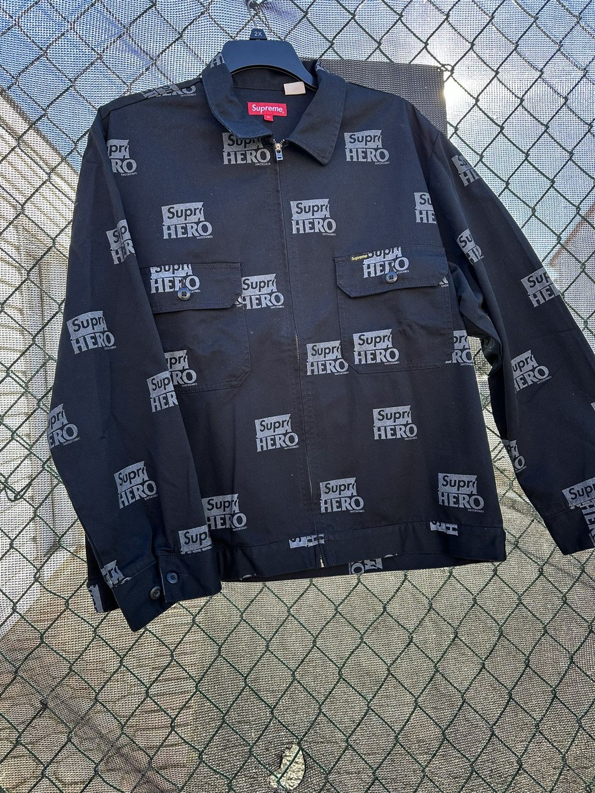 Supreme Anti Hero Work Jacket | Grailed