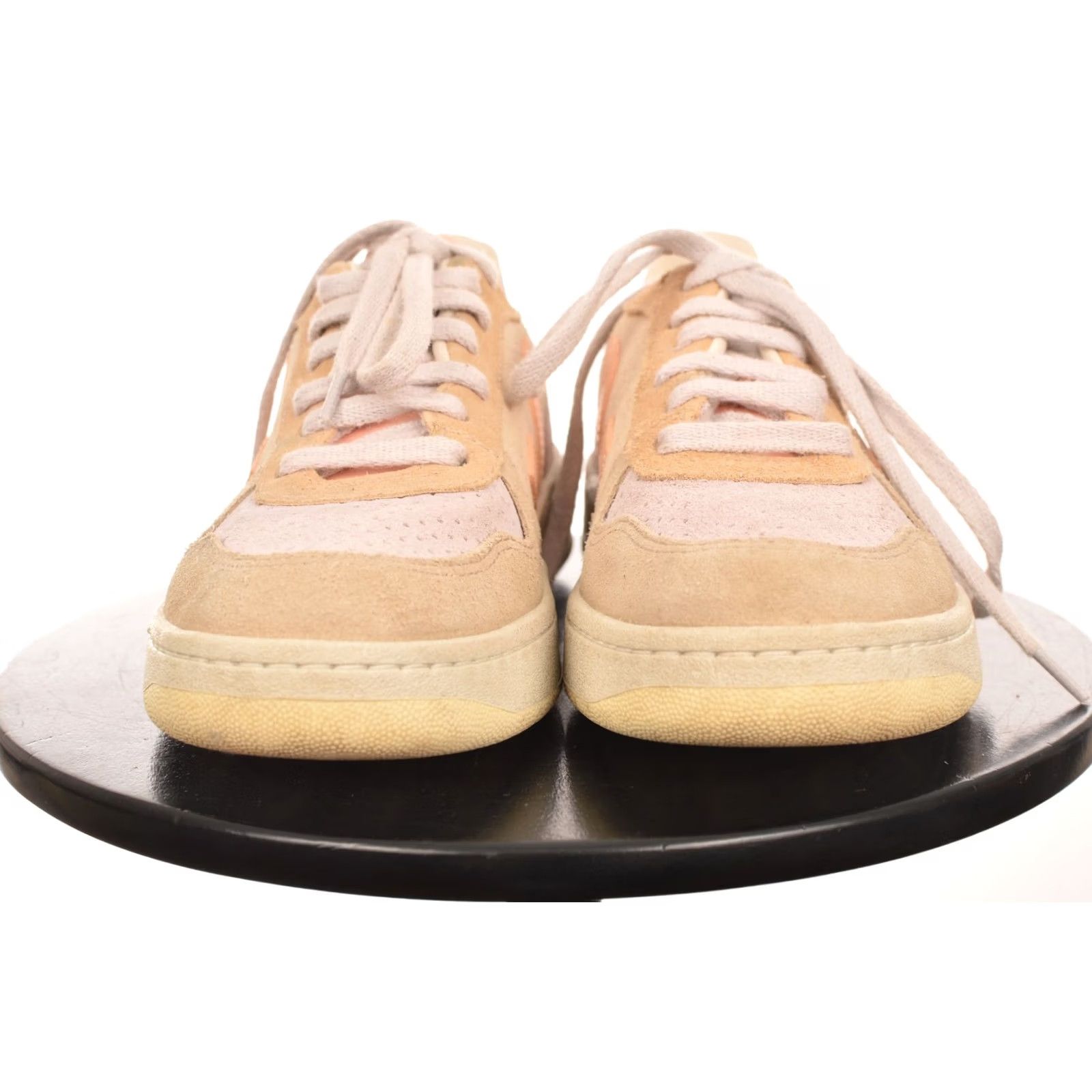 Veja Veja V-10 Suede Multico Peach Sneakers Trainers US7 Womens Size 38 Multicolor Shoes Size US 7 / IT 37 - 2 Thumbnail