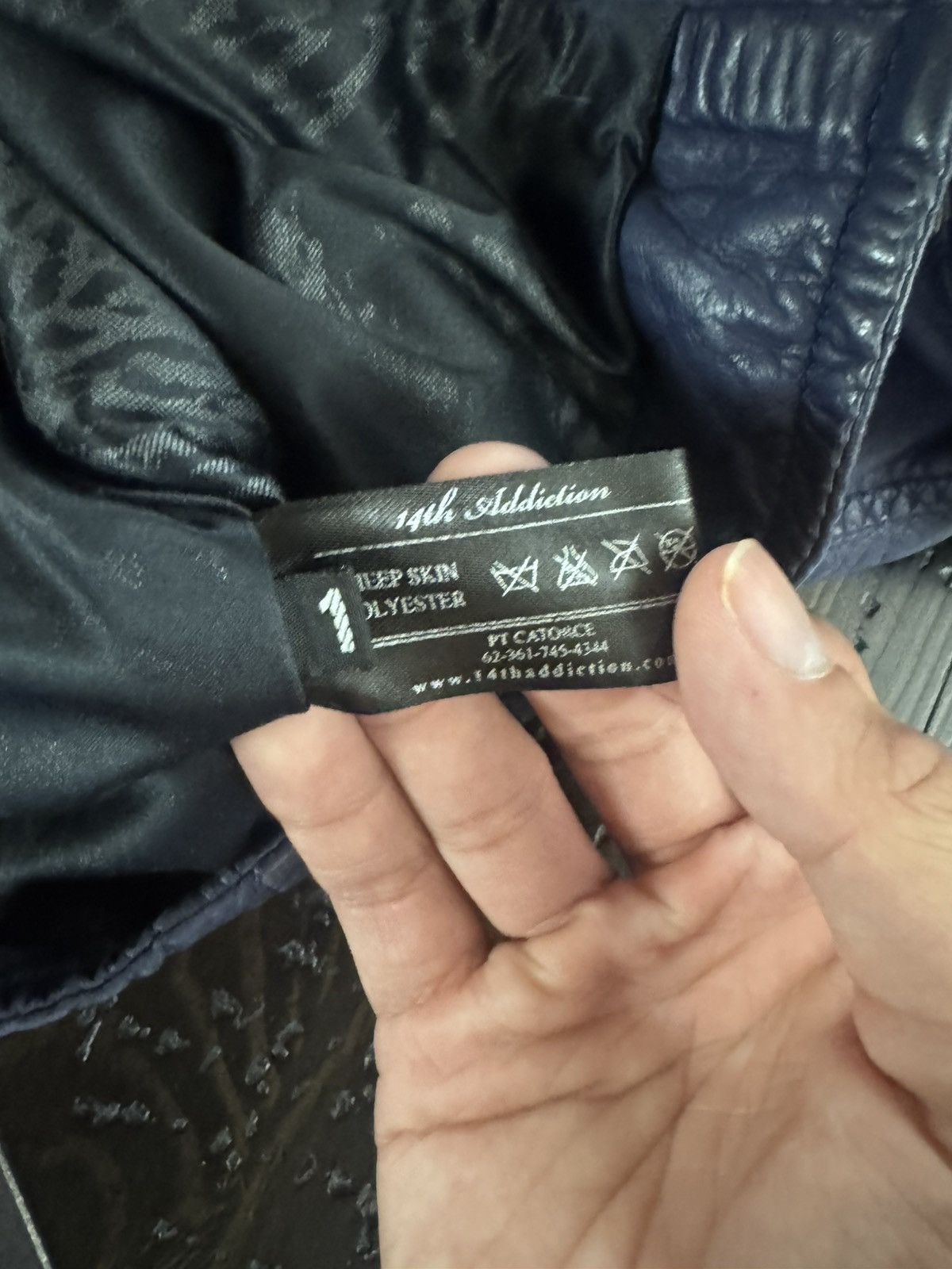 14th Addiction 14th Addiction Hooded Lambskin Jacket Size US S / EU 44-46 / 1 - 4 Thumbnail