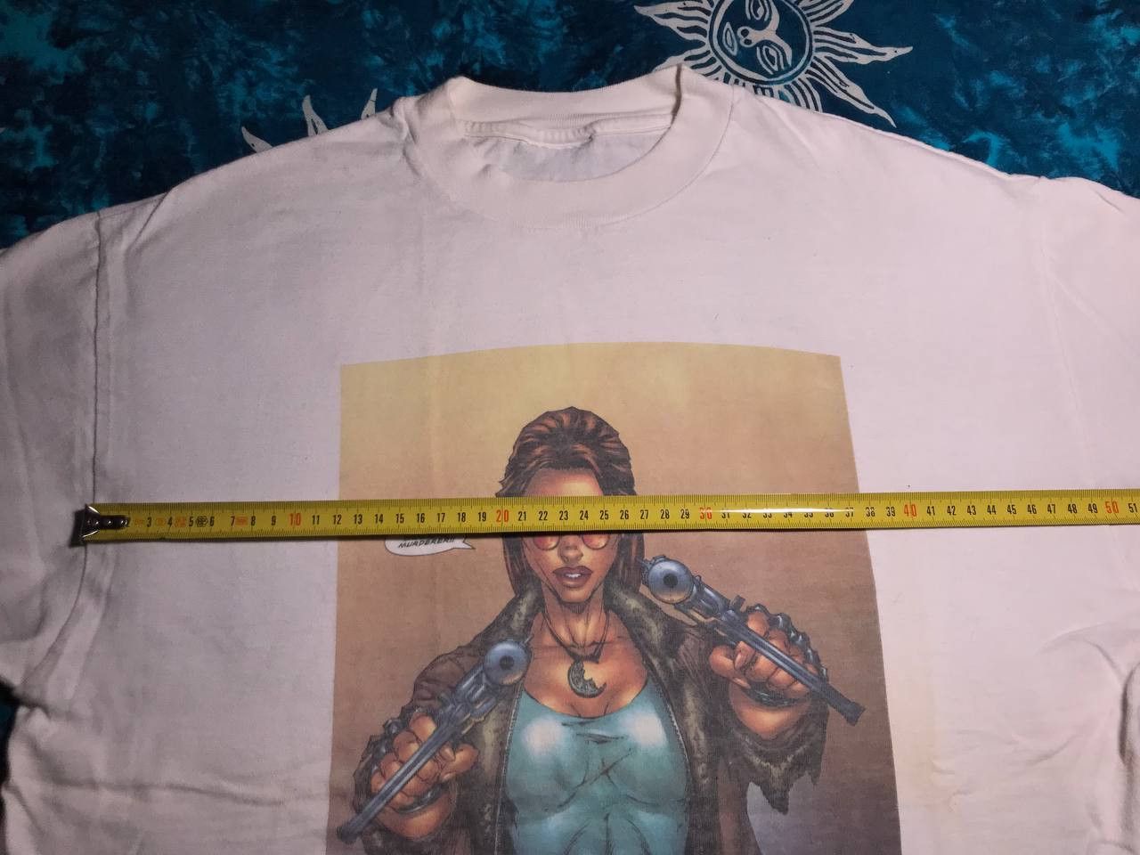 Vintage VINTAGE 97s TOMB RAIDER WITCHBLADE Shirts LARA CROFT COMICS Size US M / EU 48-50 / 2 - 13 Thumbnail