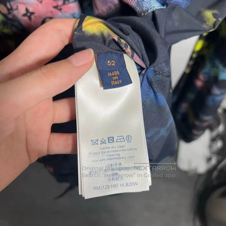 Louis Vuitton Louis Vuitton Tie-dyed and printed assault jacket Size US L / EU 52-54 / 3 - 4 Thumbnail
