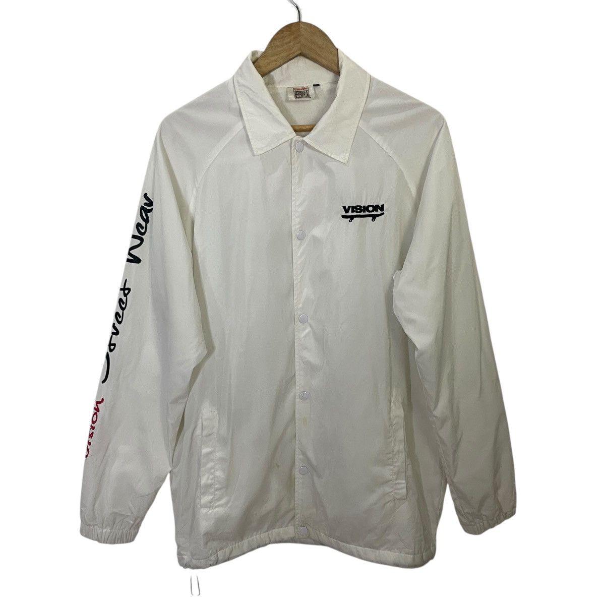 Vision Streetwear Vintage Vission Streetwear Big Logo Jacket Size US L / EU 52-54 / 3 - 8 Thumbnail