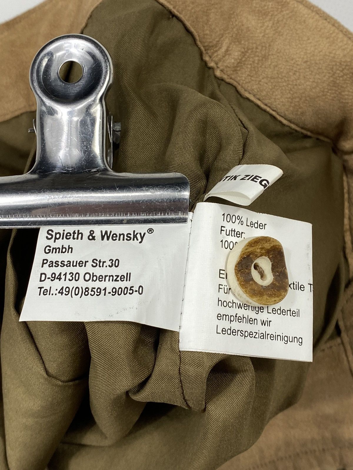 Genuine Leather 🔥LASTDROP🔥 Leather Spieth Wensky Traditional Leather Shorts Size 31" - 11 Thumbnail
