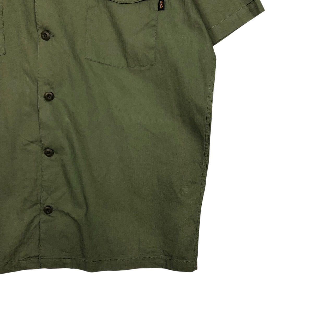 Alpha Industries 📌Vintage Work Shirt Jacket Alpha Industries Military Size US L / EU 52-54 / 3 - 6 Thumbnail