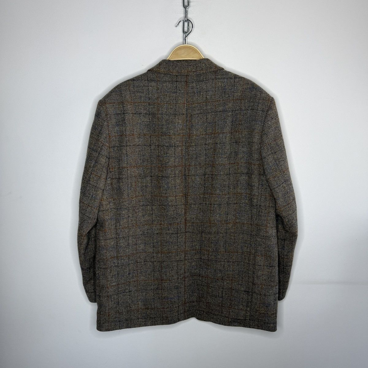 Harris Tweed Vintage Harris Tweed Blazer Tweed Jacket Wool Gray Oldmoney Size US L / EU 52-54 / 3 - 6 Thumbnail