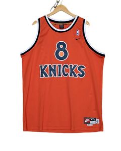 Vintage New York Knicks Latrell Sprewell 8 Nike NBA 