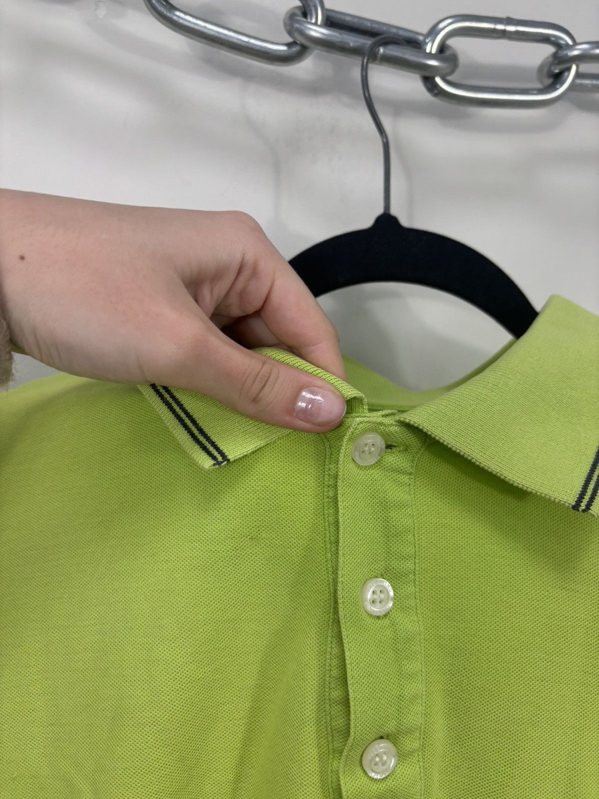 Valentino Vintage Valentino Men’s Mint Green Italian Luxury Polo Shirt Size US XL / EU 56 / 4 - 18 Thumbnail