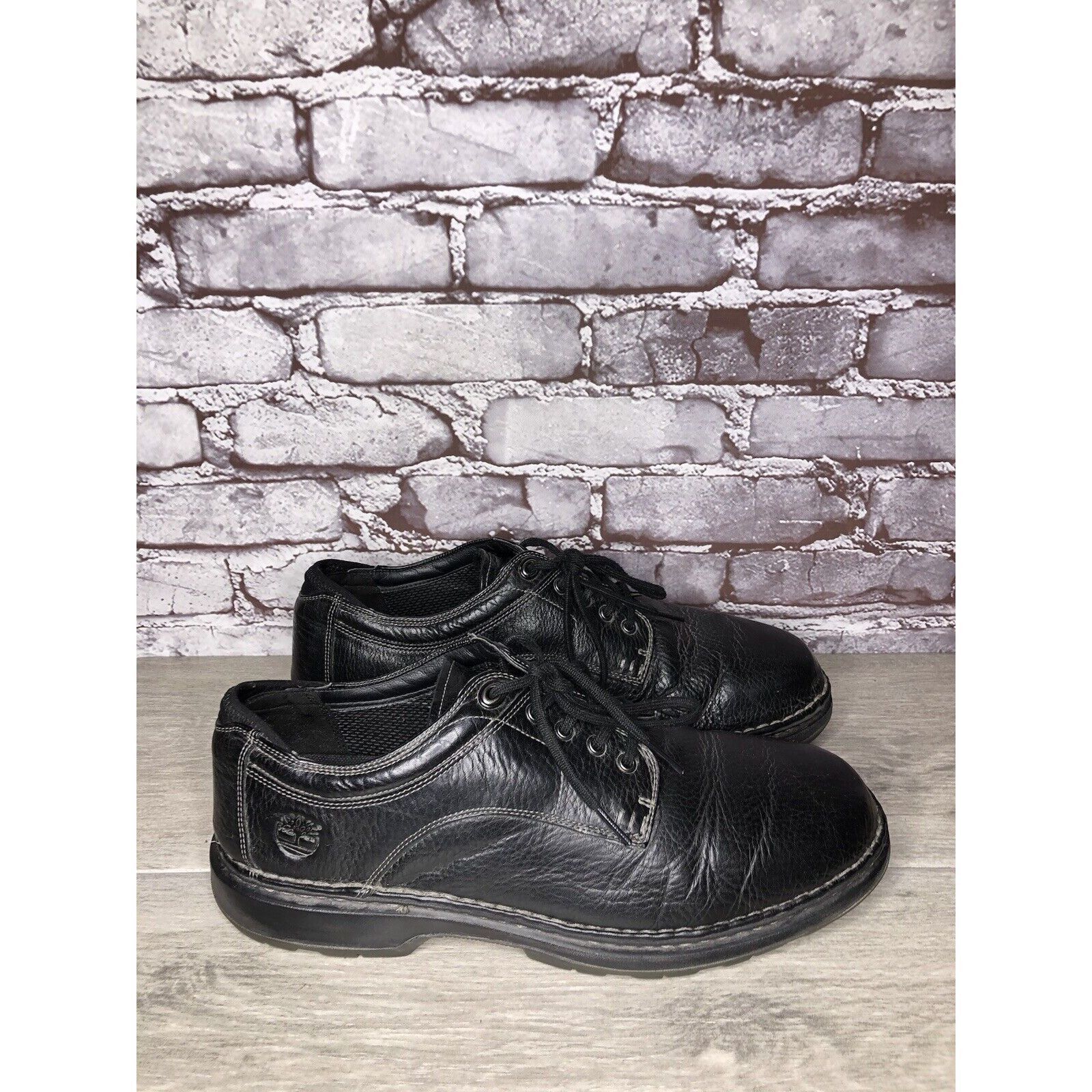 Timberland Timberland Black Leather BSFP Support Casual Oxfords Shoes M Size US 12 / EU 45 - 14 Thumbnail