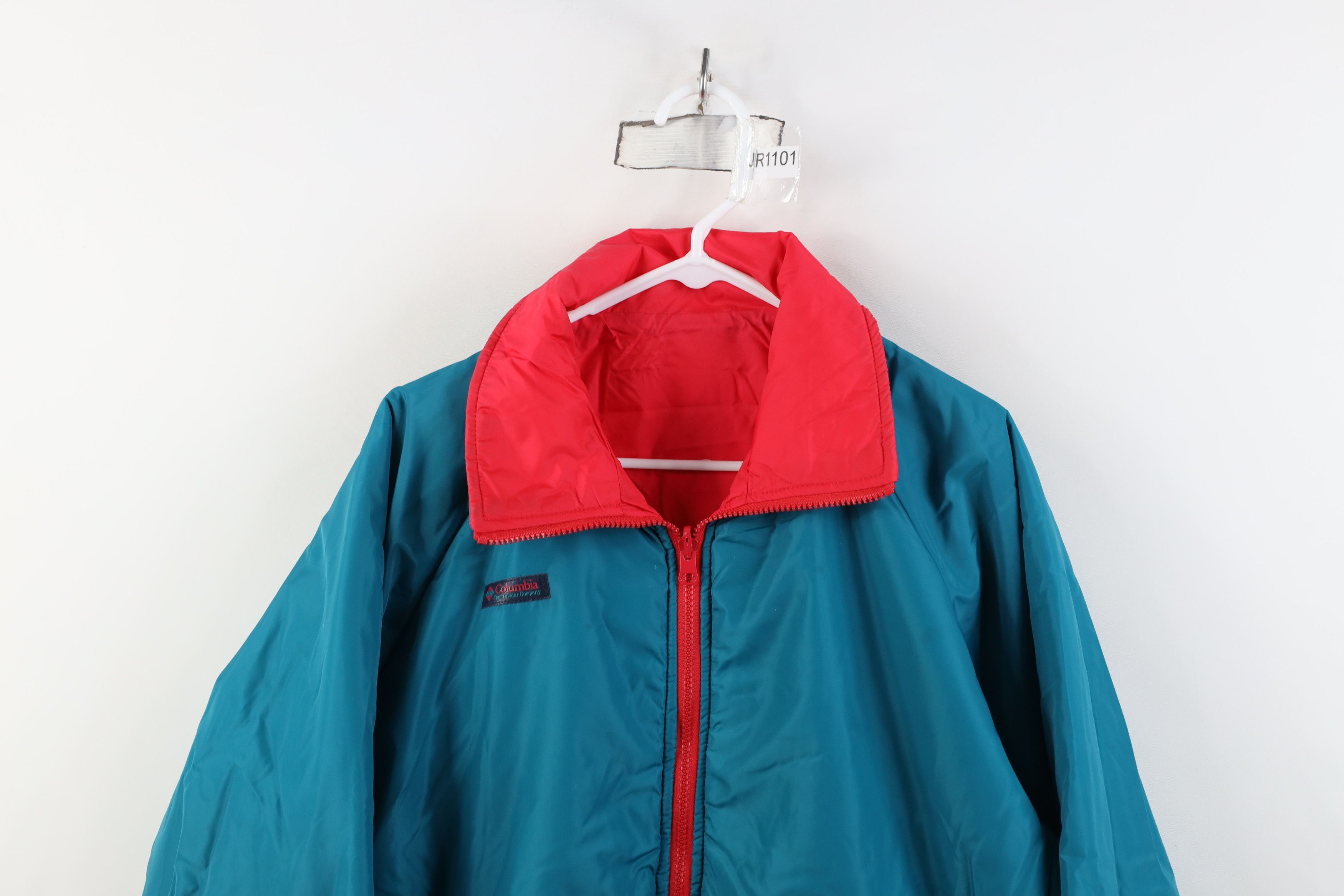 Columbia Vintage 90s Columbia Reversible Puffer Bomber Jacket Size US M / EU 48-50 / 2 - 2 Thumbnail