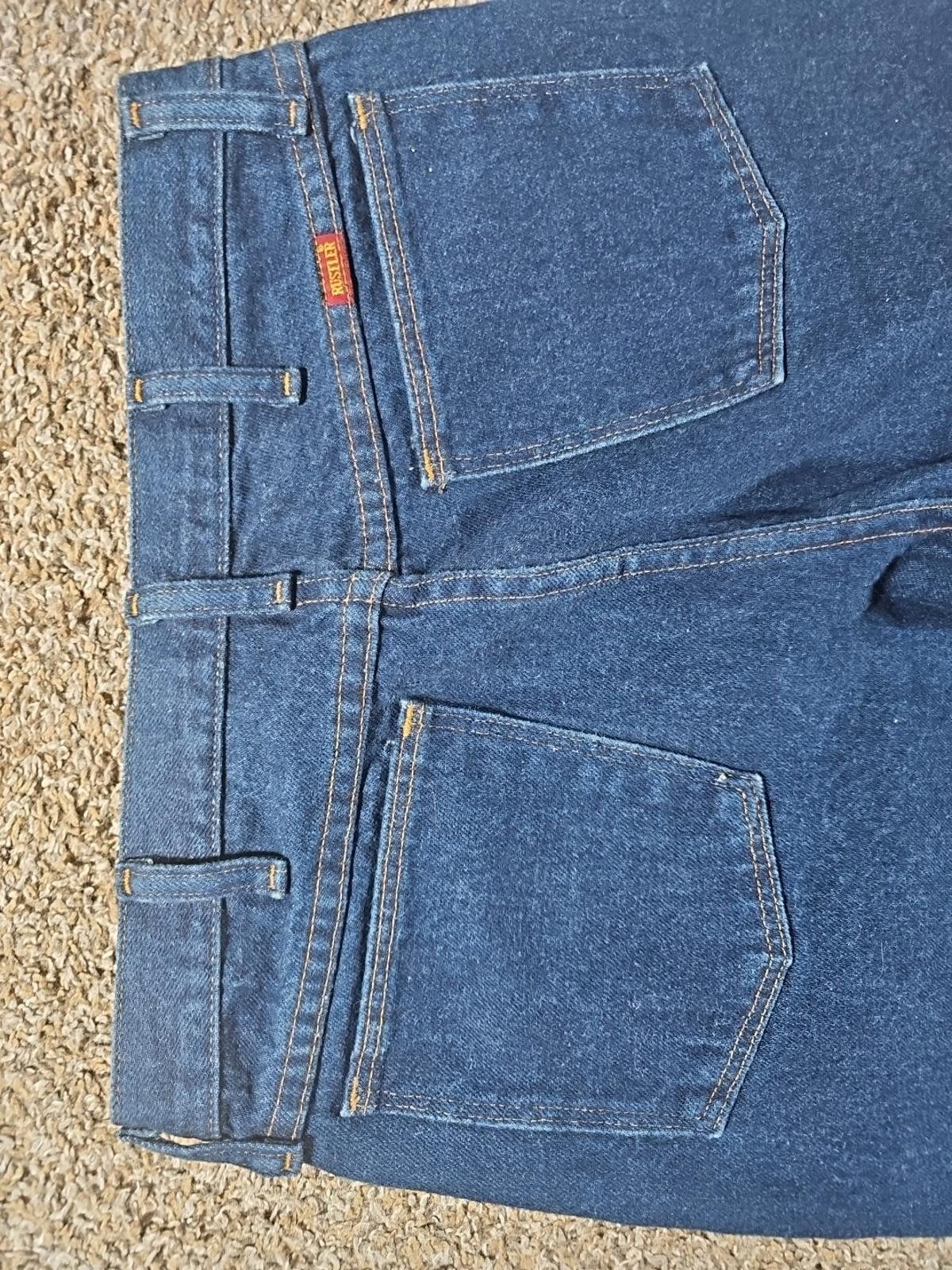 Rustler Rustler 31x32 Straight Blue Jeans Size US 31 - 6 Thumbnail