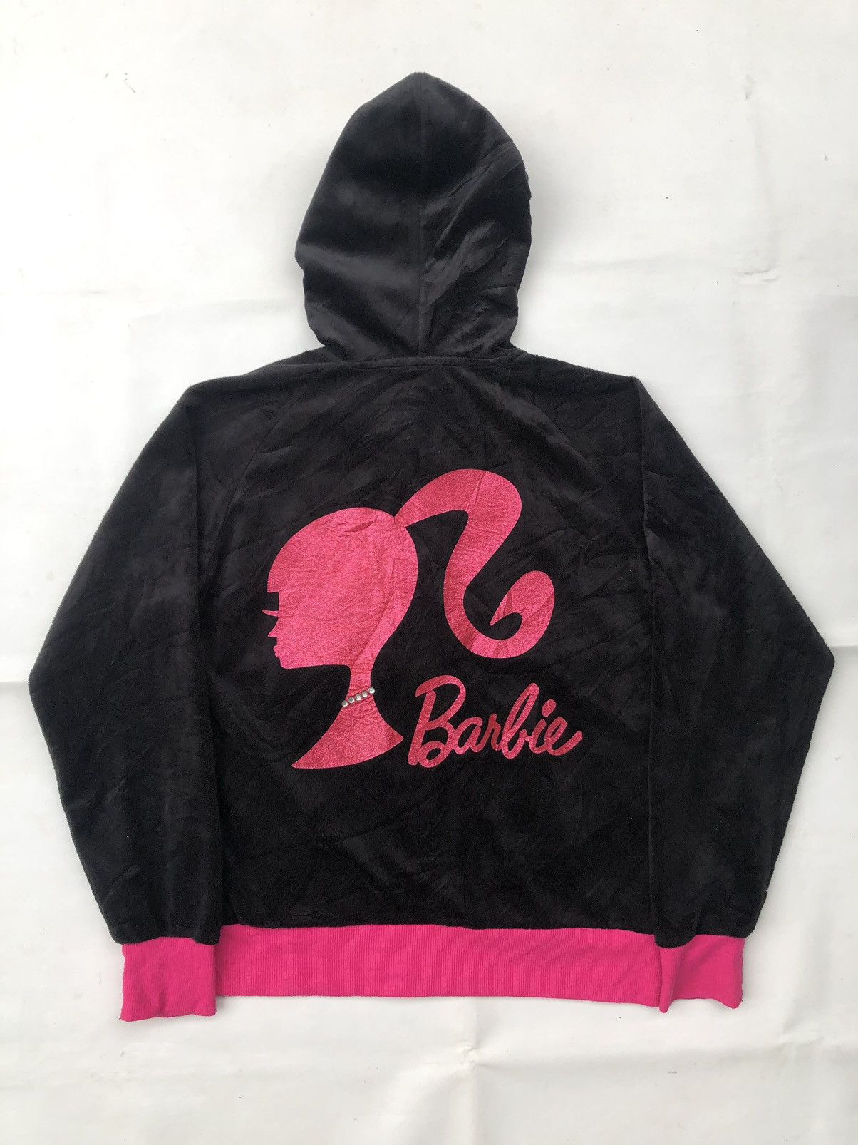 If Six Was Nine × Japanese Brand × Le Grande Bleu (L.G.B.) Japan Faux Fur Hoodie Zipper Barbie Ifsix LGB Style Size M / US 6-8 / IT 42-44 - 3 Thumbnail