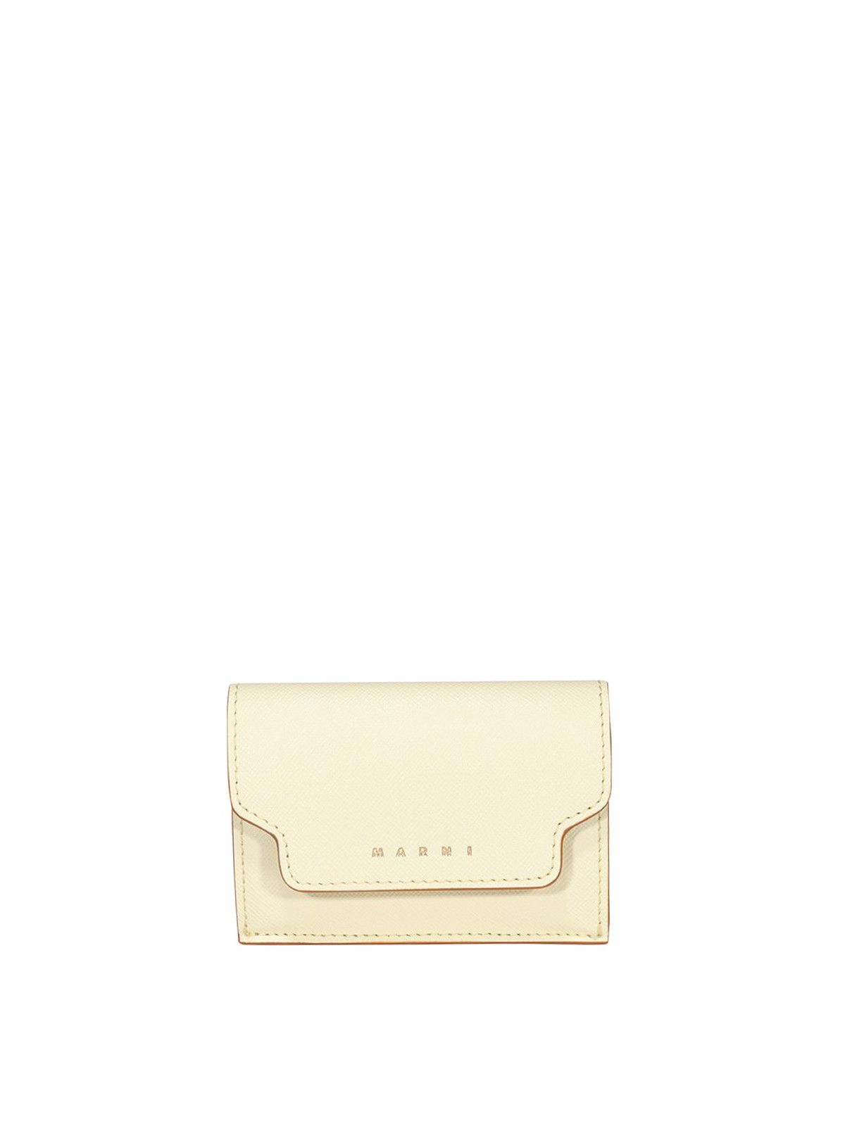 Marni o1srvl11e0624 Size: OS / Wallet in Light Beige Size ONE SIZE - 1 Thumbnail