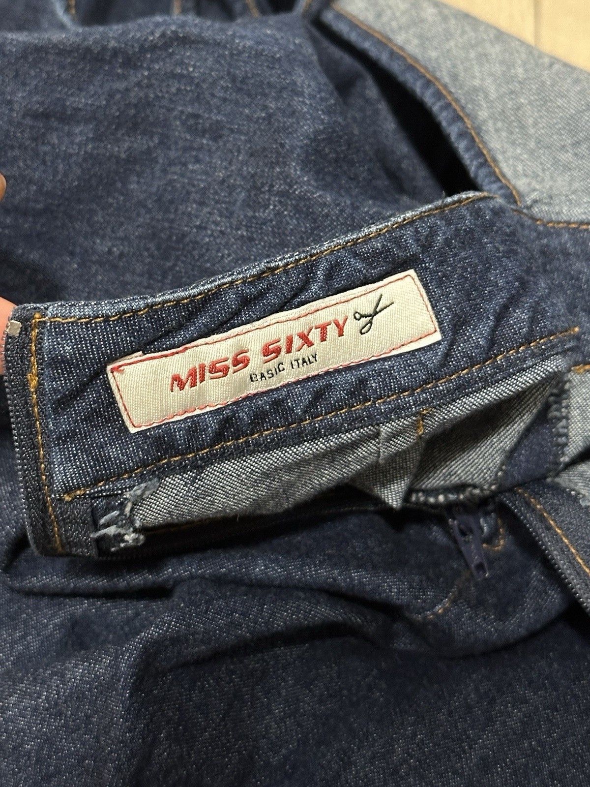 Miss Sixty Miss Sixty Jumpsuit Open Back Vintage Y2k Festival Denim Size 26" / US 2 / IT 38 - 17 Thumbnail