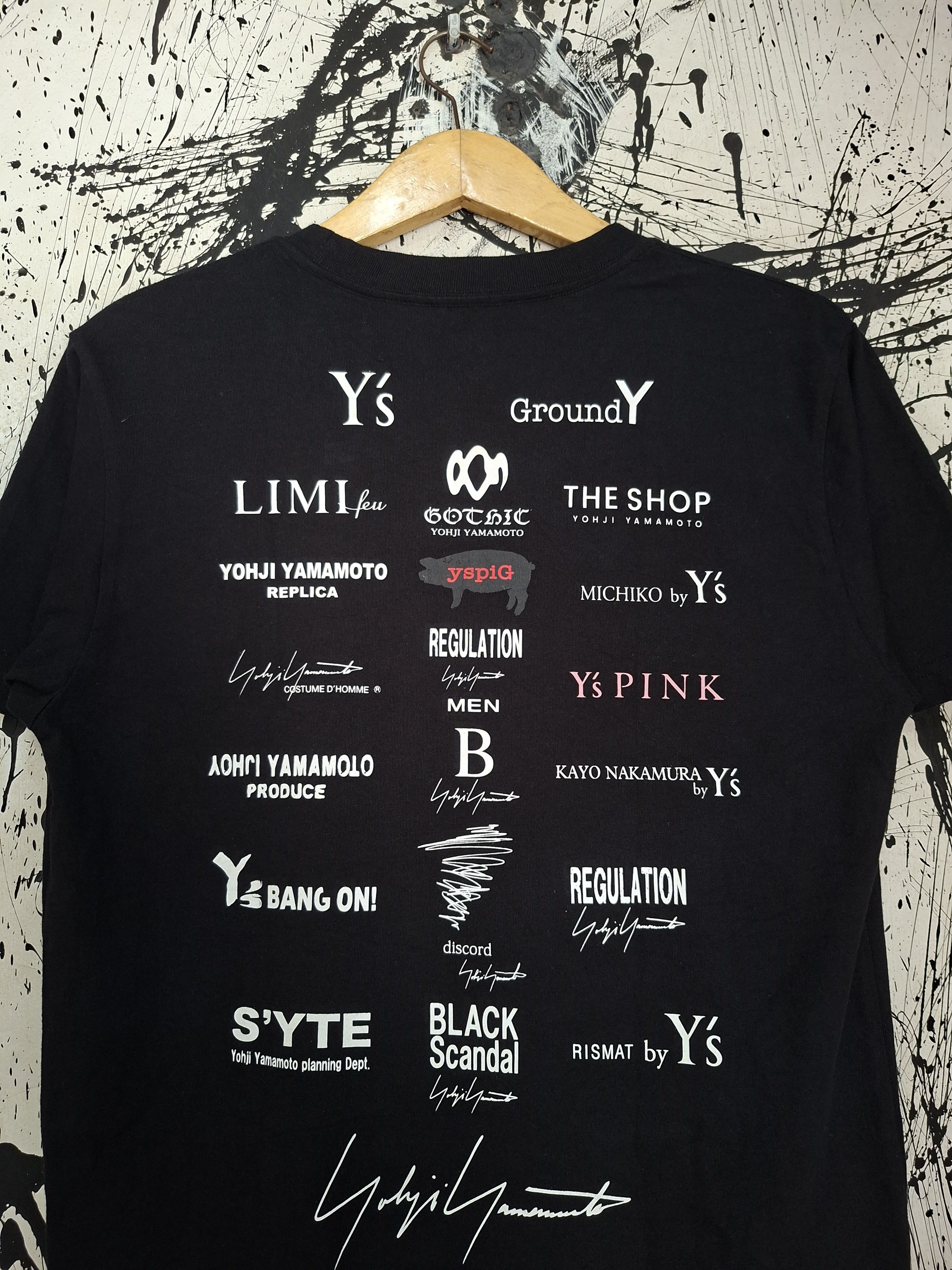 New Era × Yohji Yamamoto YOHJI YAMAMOTO X NEW ERA SS 2020 ANNIVERSARY 100TH T-SHIRT Size US M / EU 48-50 / 2 - 3 Thumbnail