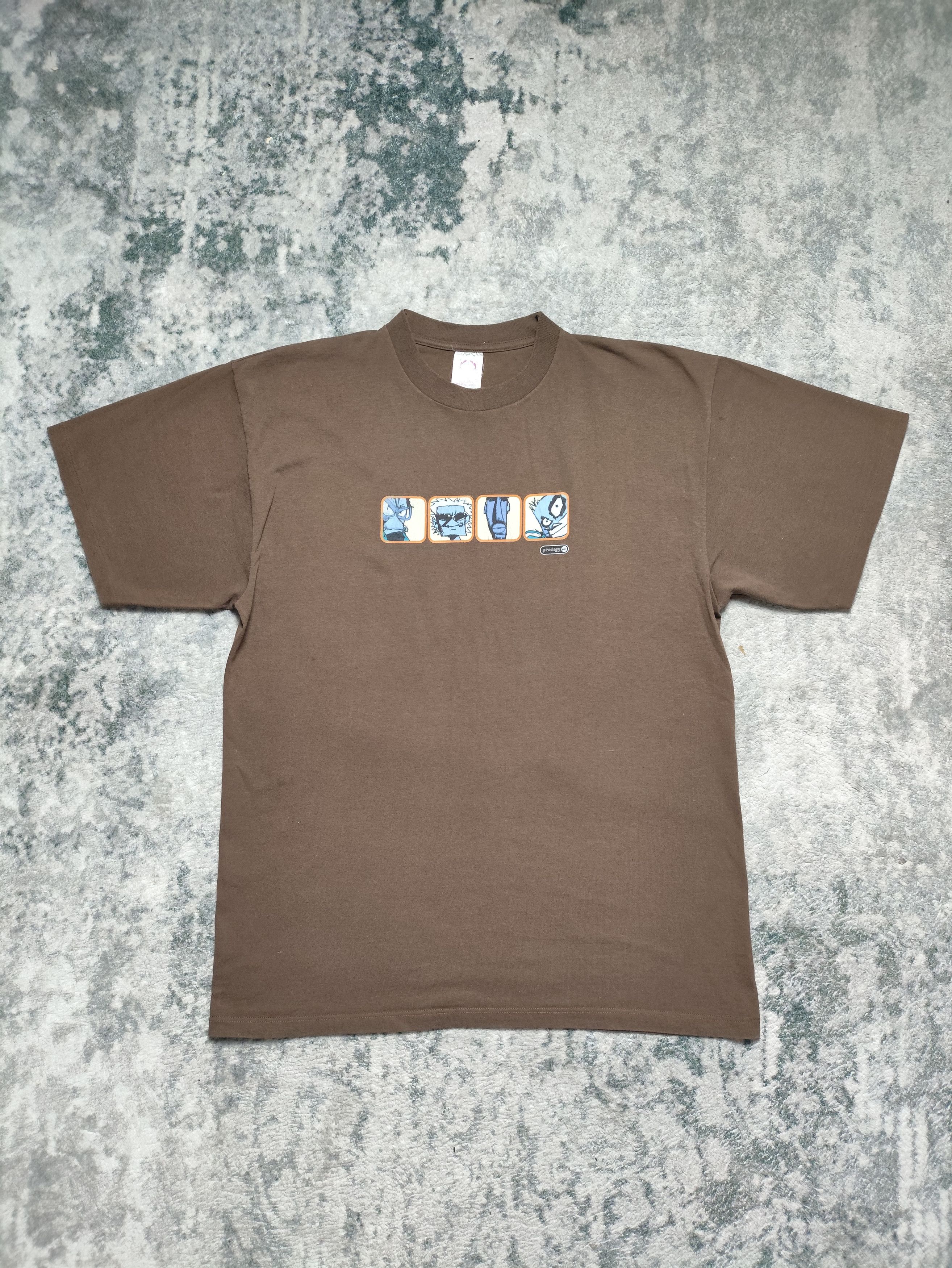 Band Tees 1997 Vintage Single Stitch Prodigy Band T Rare brown Size US L / EU 52-54 / 3 - 1 Thumbnail