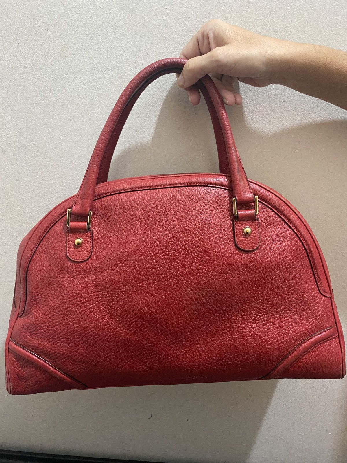 GUCCI LEATHER HANDBAG
