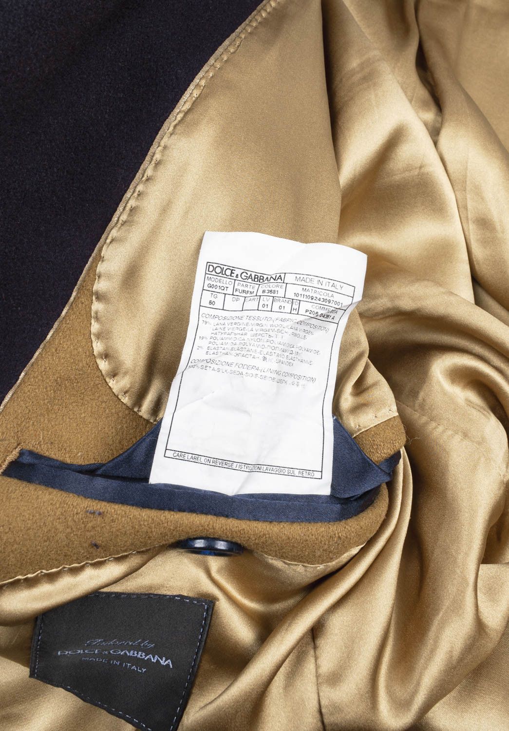 Dolce & Gabbana Dolce Gabbana over coat Men Coat Size ITA50/M, S1081 Size US M / EU 48-50 / 2 - 8 Thumbnail