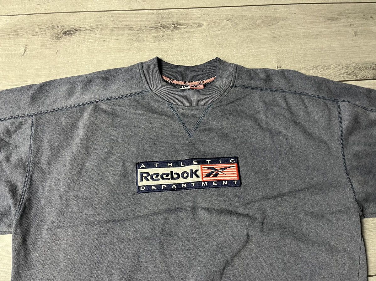 Reebok Reebok sweatshirt box logo size Large Size US L / EU 52-54 / 3 - 3 Thumbnail