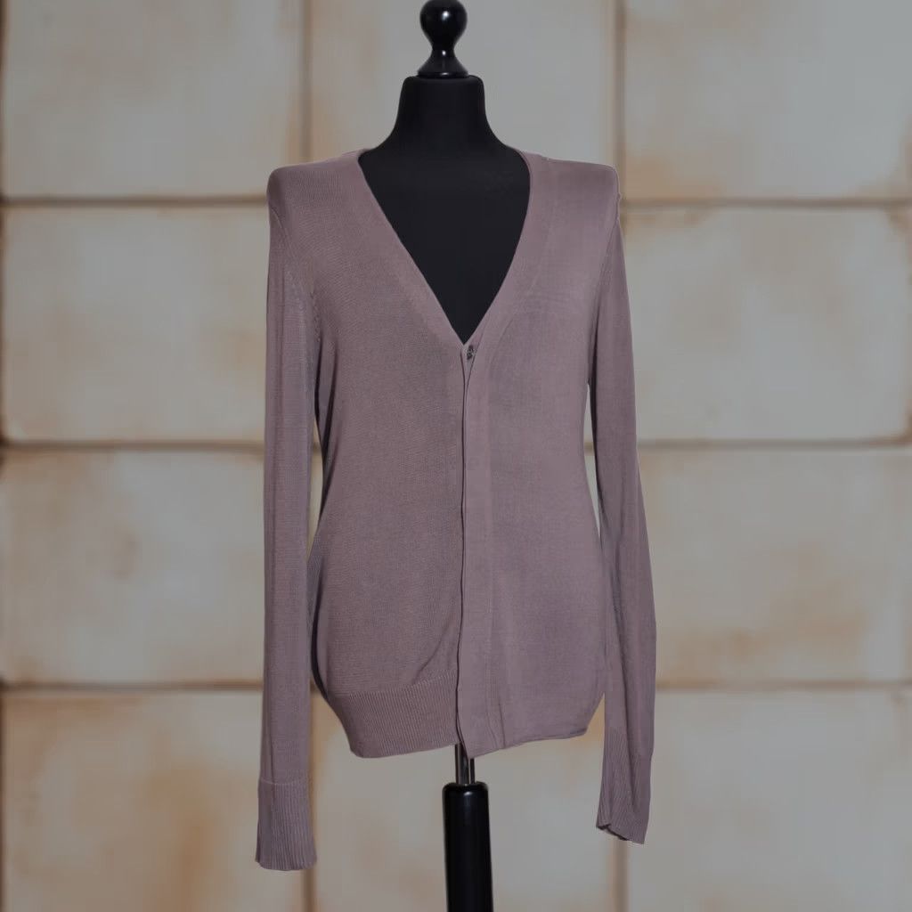 Vintage ACNE Cardigan Jumper Grey Button Front Size S Men's Paste-C SS11 - Cardigan, Knit, V-Neck, Casual, Regular, Long Sleeve, Men Size US S / EU 44-46 / 1 - 1 Thumbnail