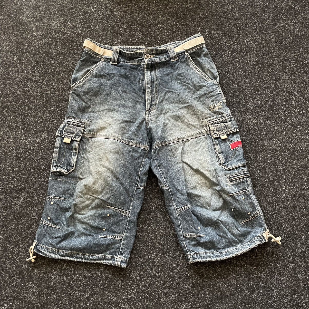 Avant Garde Jet Lag Southpole Jet Lag 90s rap cargo shorts band wu wear skate ice Grailed