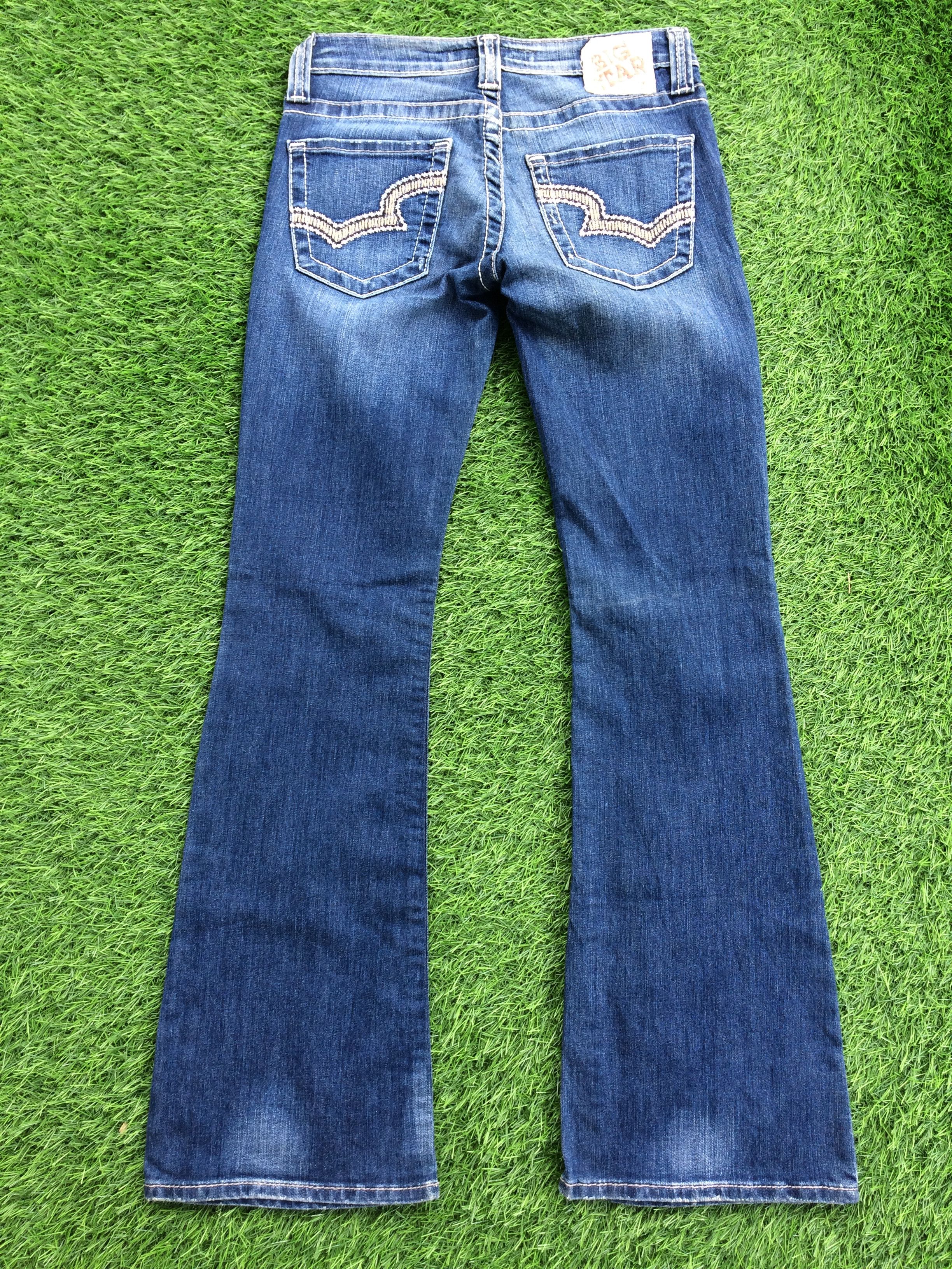 Big Star Big Star Low Rise Bootcut Jeans D-868 Size 26" / US 2 / IT 38 - 2 Thumbnail