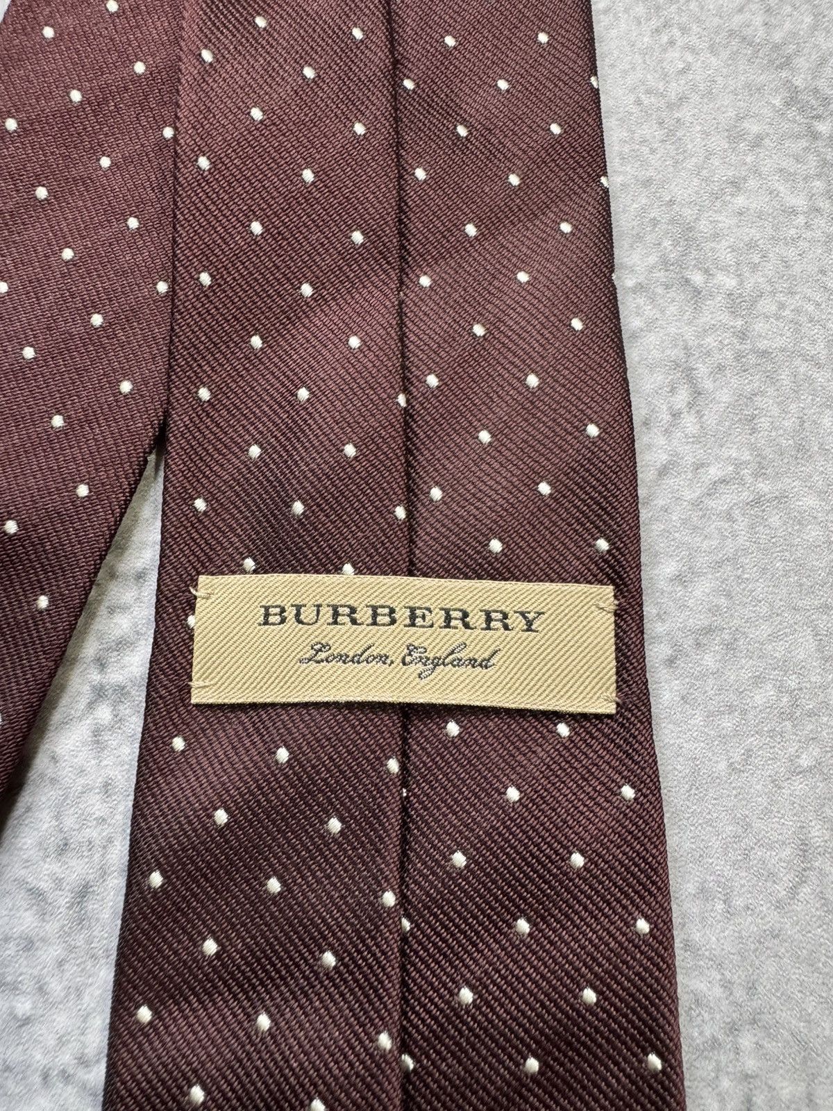 Burberry Vintage Burberry Tie Size ONE SIZE - 3 Thumbnail