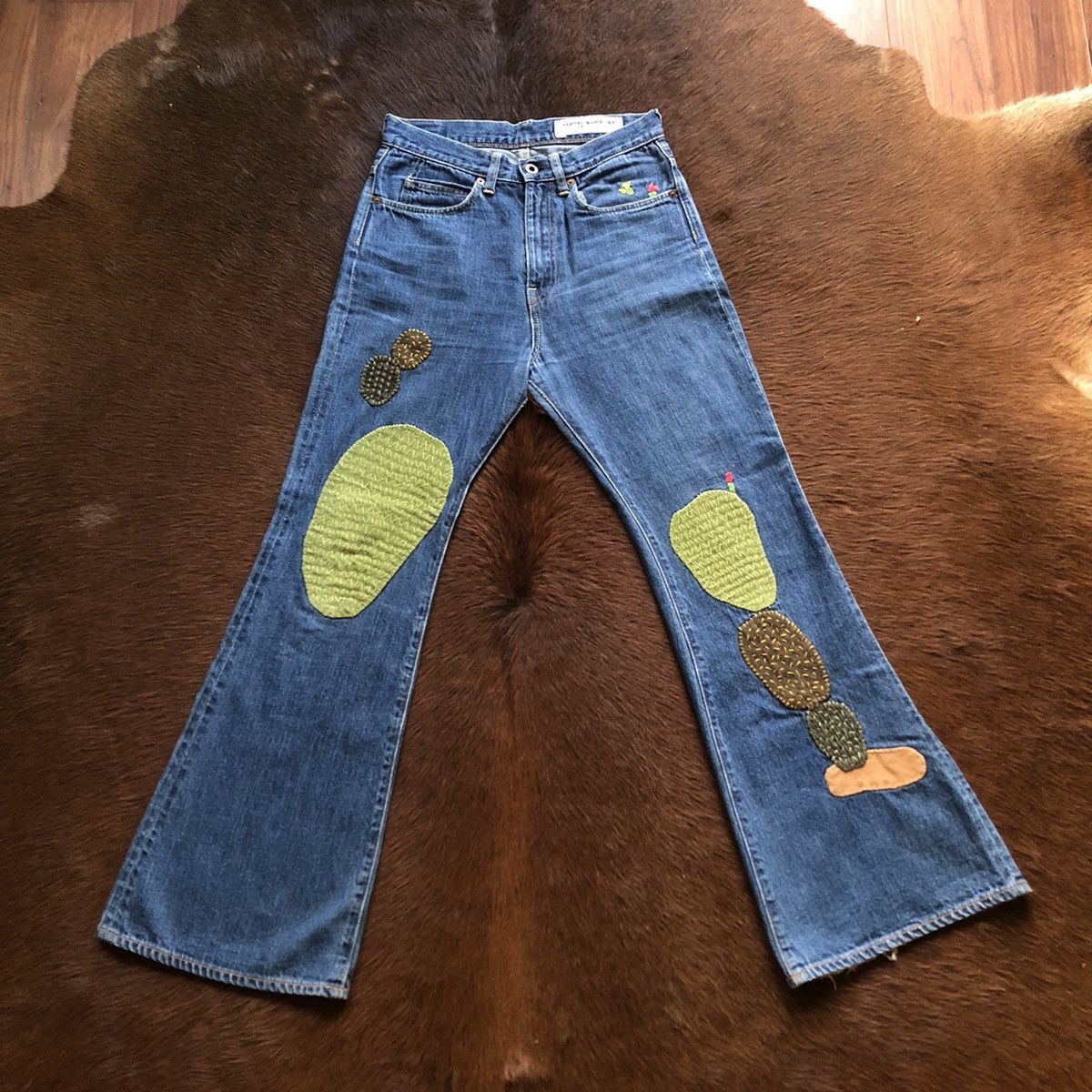 Kapital × Kapital Kountry Kapital Cactus Flare Denim Size US 28 / EU 44 - 1 Thumbnail