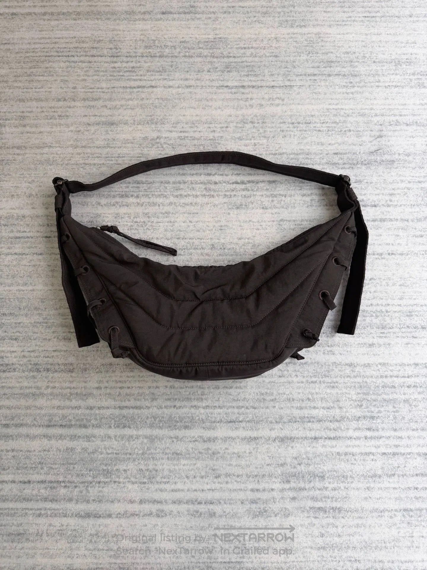 Lemaire Lemaire Soft Game Dark Chocolate S Canvas Crossbody New/ Size ONE SIZE - 2 Thumbnail