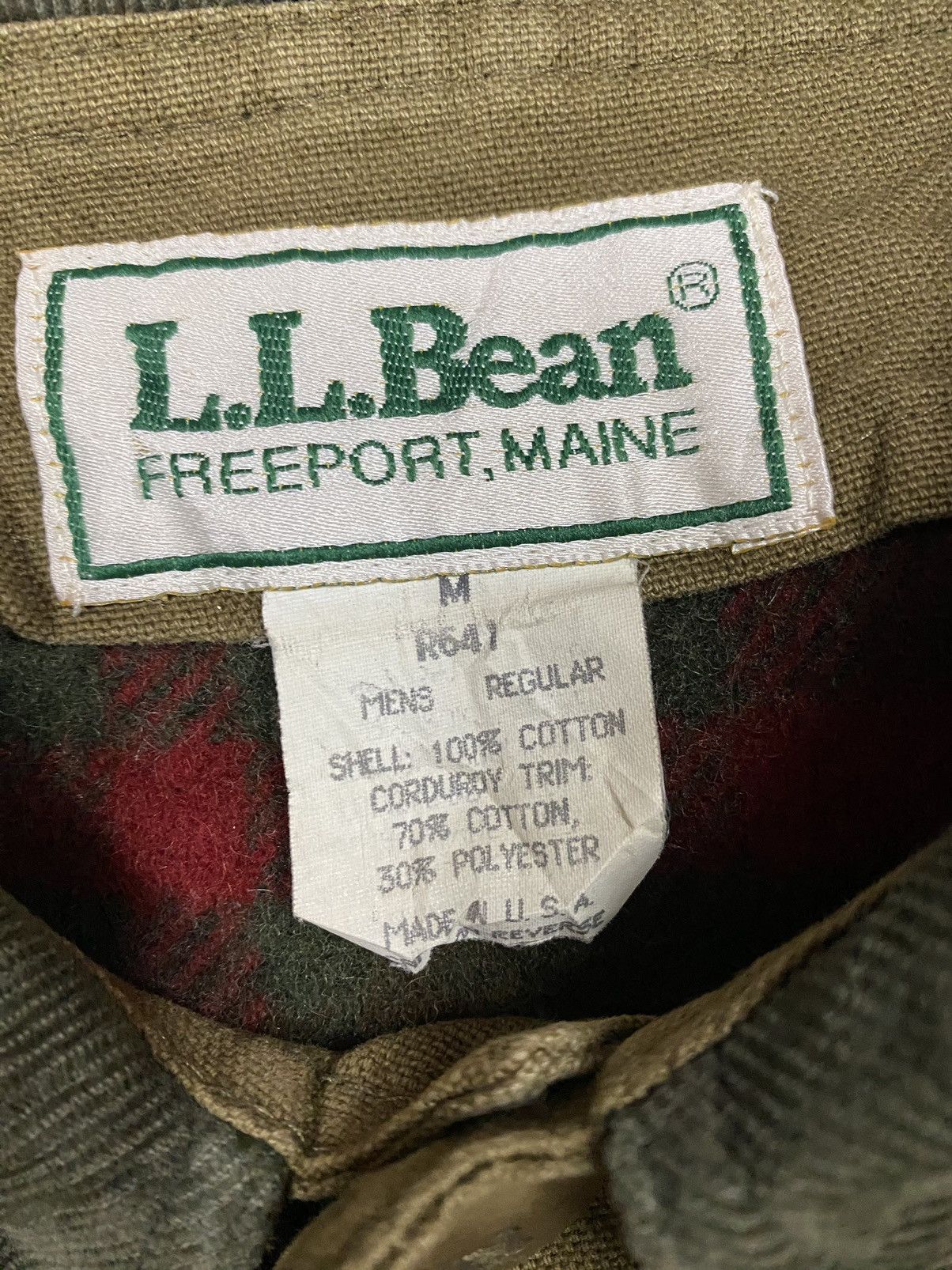 L.L. Bean Vtg🔥80s LL.Bean Barn Hunting Field Cotton Multipocket Jacket Size US M / EU 48-50 / 2 - 23 Thumbnail