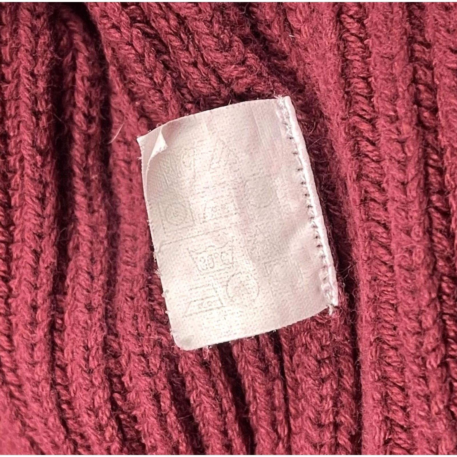Ralph Lauren Chaps Ralph Lauren Sweater Mens 2XL Red Cable Knit Crewneck Pullover Classic Size US XXL / EU 58 / 5 - 4 Thumbnail
