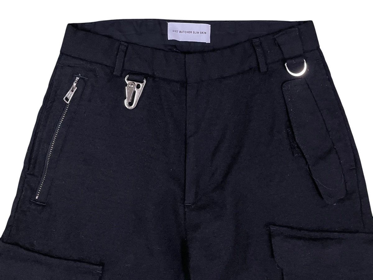 Diet Butcher Slim Skin AW19 Rare Design Diet Butcher Slim Skin Cropped Wool Pants Size US 27 - 9 Thumbnail