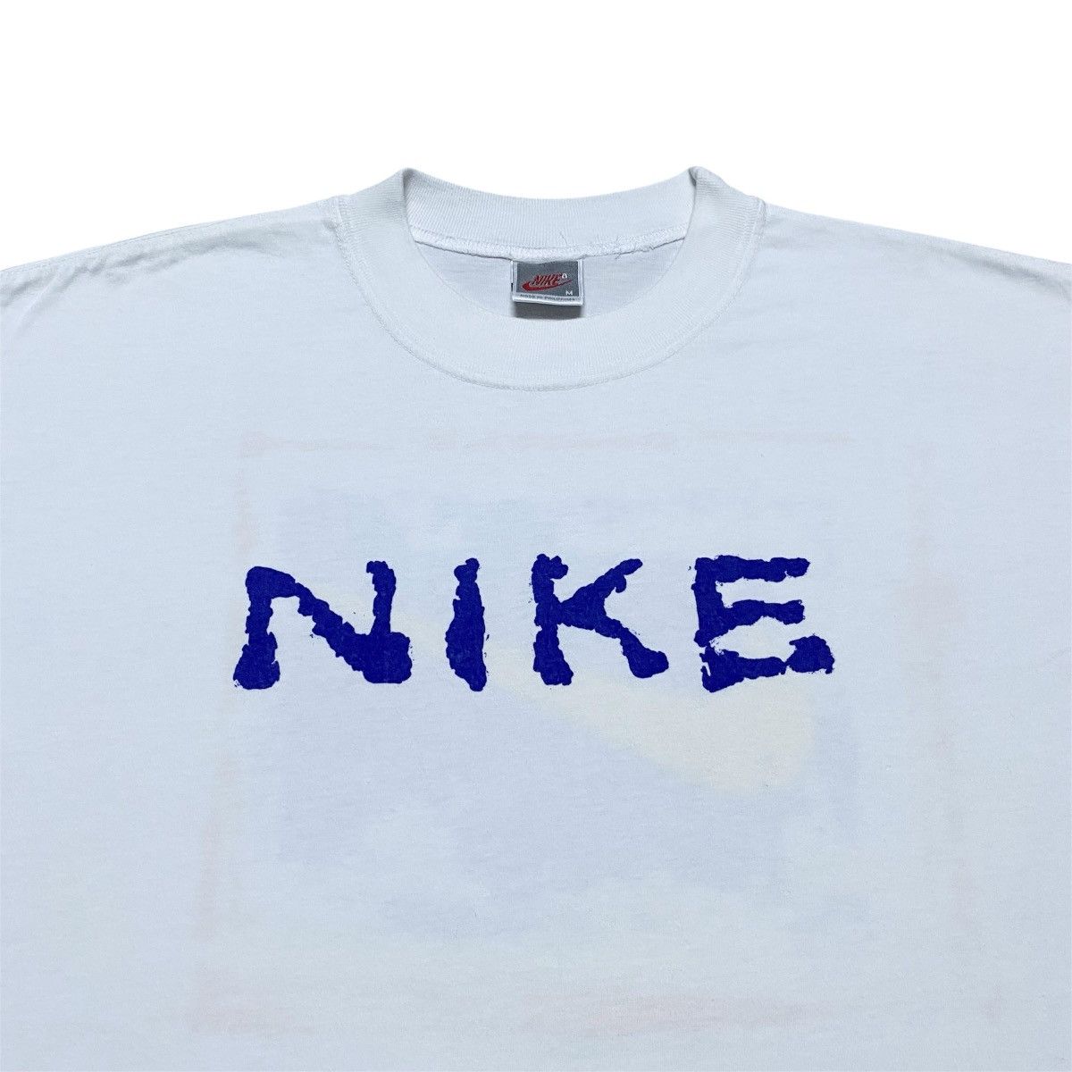 Nike Rare‼️🔥Vintage Nike Paint Back Hit T-Shirt Size US M / EU 48-50 / 2 - 3 Thumbnail