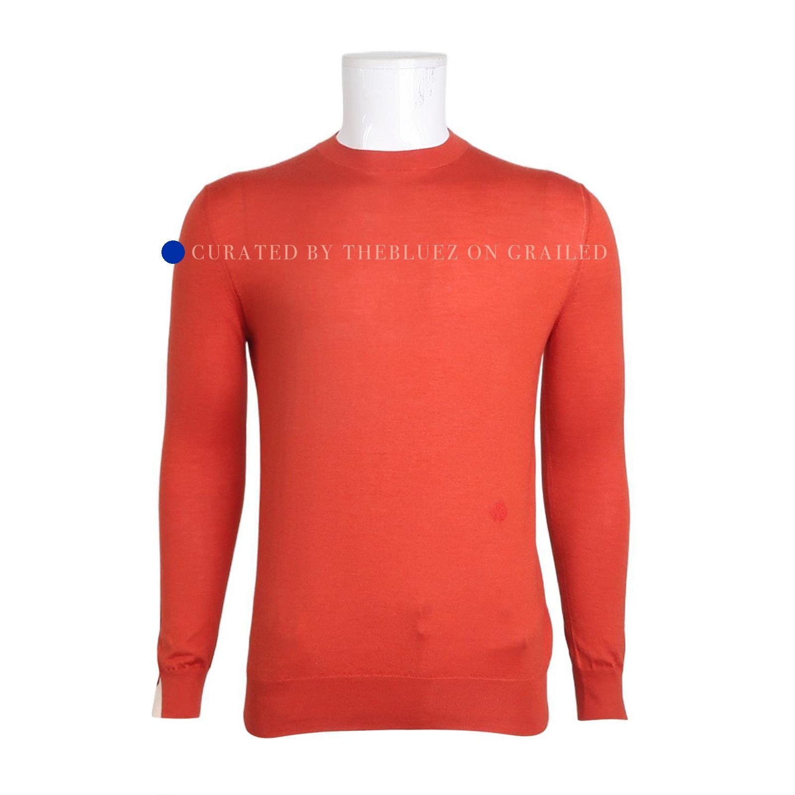 Loro Piana Cashmere Silk Blend Red Sweater in Size M Size US M / EU 48-50 / 2 - 1 Thumbnail
