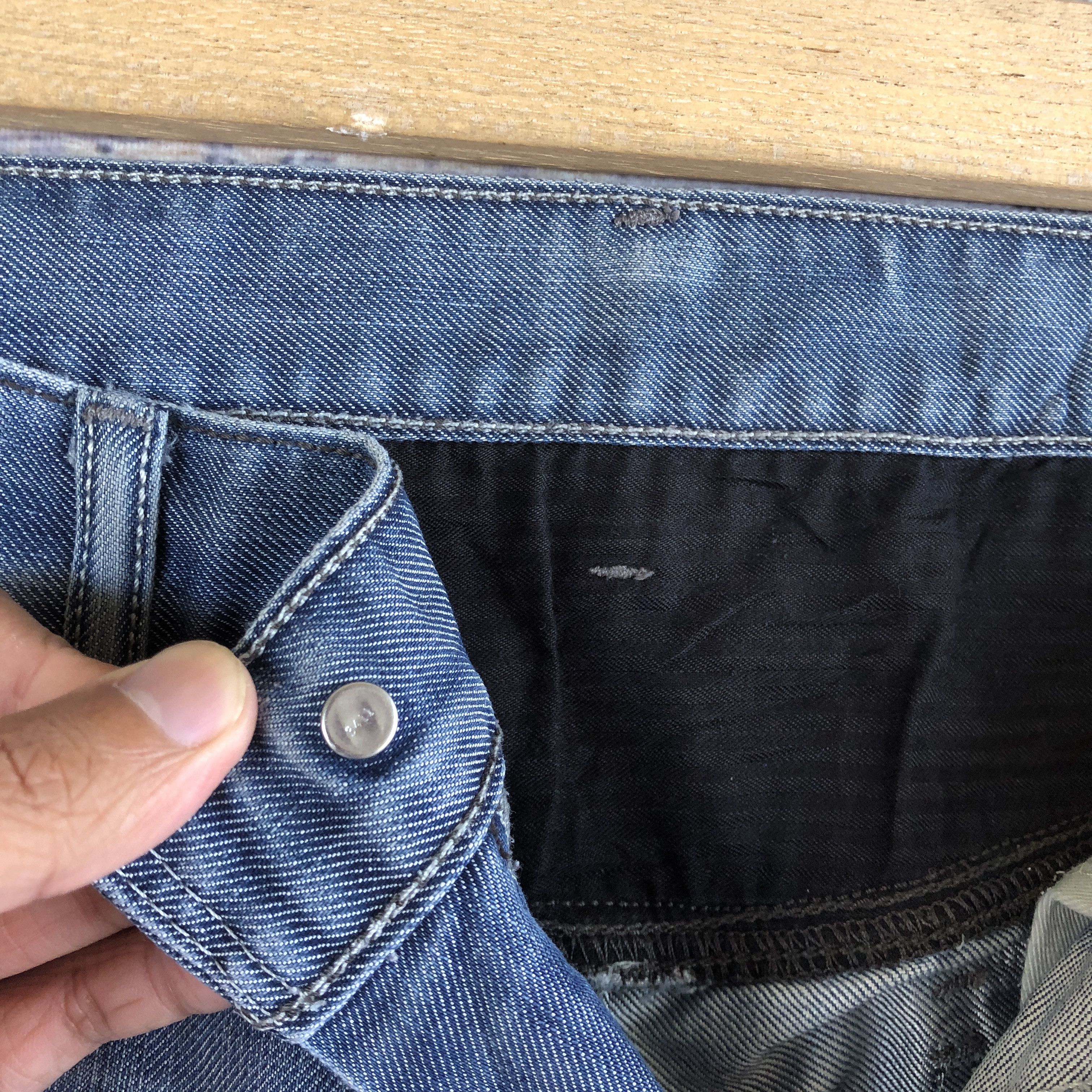 If Six Was Nine × Levi's × Vintage Vintage Levis 527 Boot Cut Jeans Flare Denim Wide Leg Pants Size US 30 / EU 46 - 7 Thumbnail