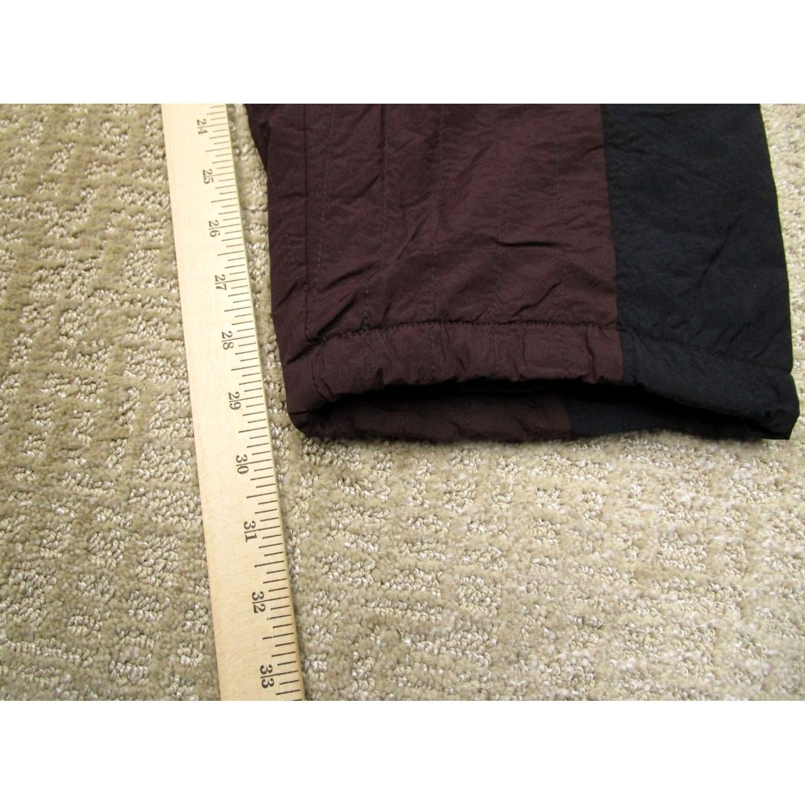 Jordan Brand Jordan Pants Women XL Black Colorblock Cargo Performance Running Street Style 90s Athleisure Logo Shoes? Size 40" / US 18 - 7 Thumbnail