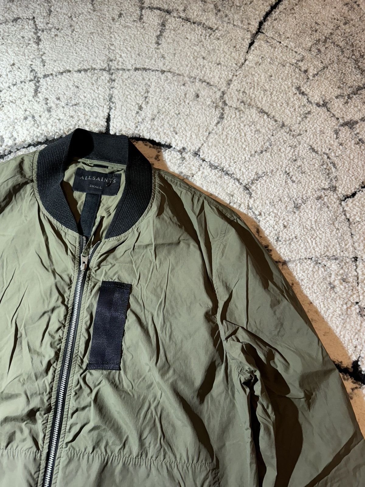 Allsaints Allsaints Sonne Bomber Nylon Men’s MJ017Q Light Jacket S sz Size US S / EU 44-46 / 1 - 8 Thumbnail